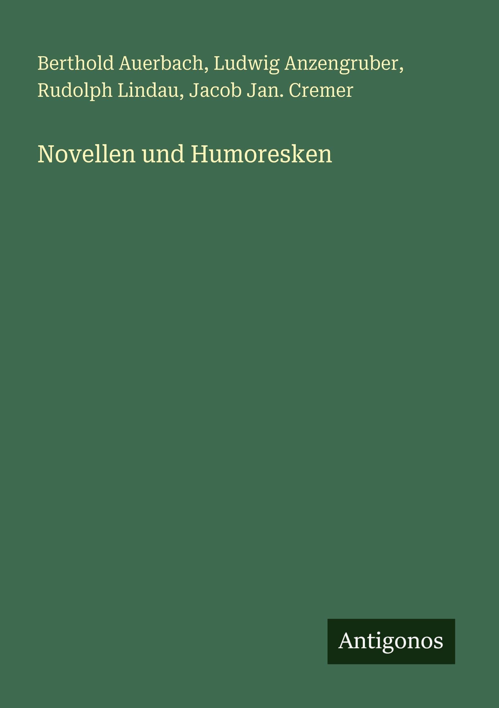 Novellen und Humoresken Classics