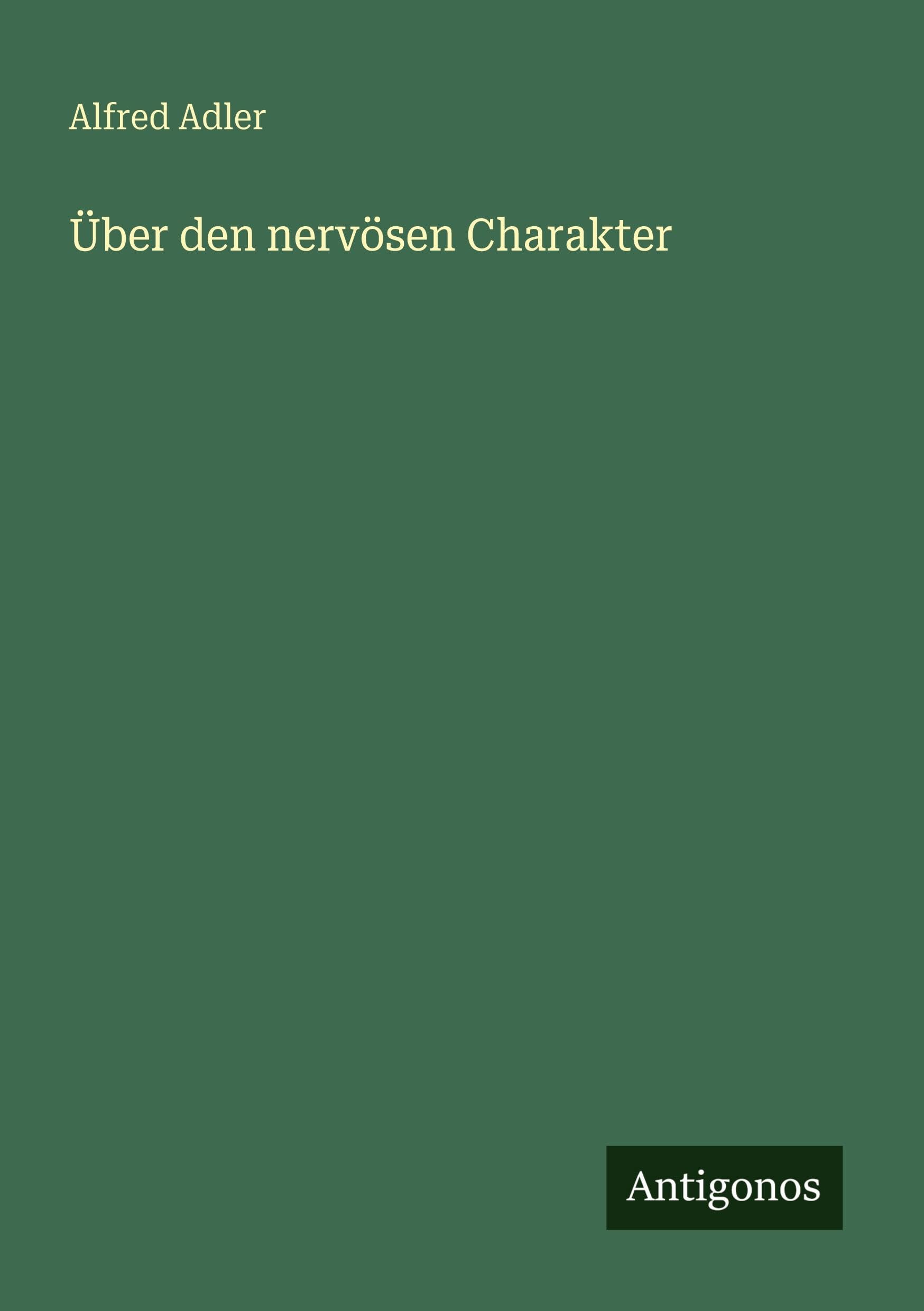 Über den nervösen Charakter Classics