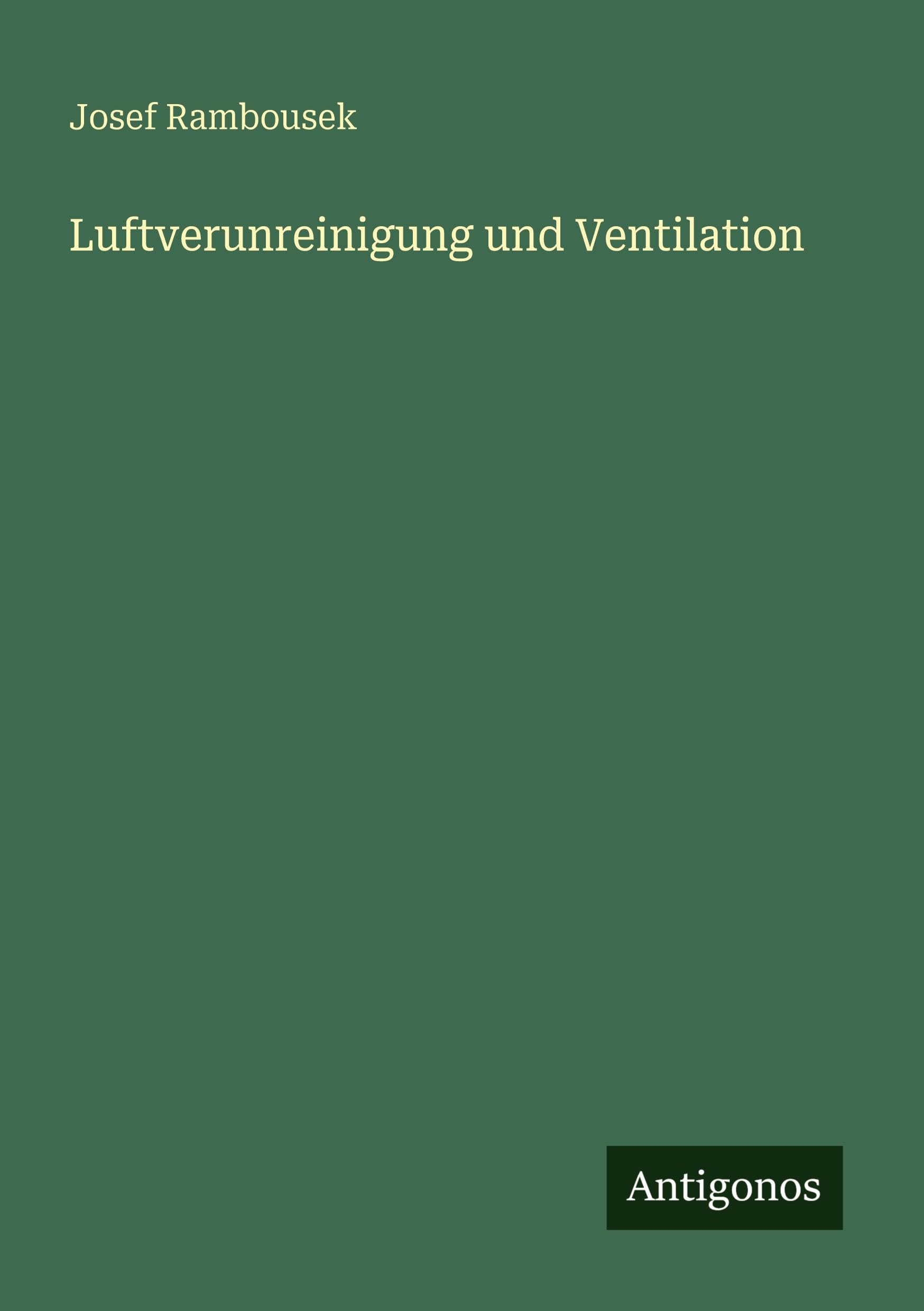 Luftverunreinigung und Ventilation Classics