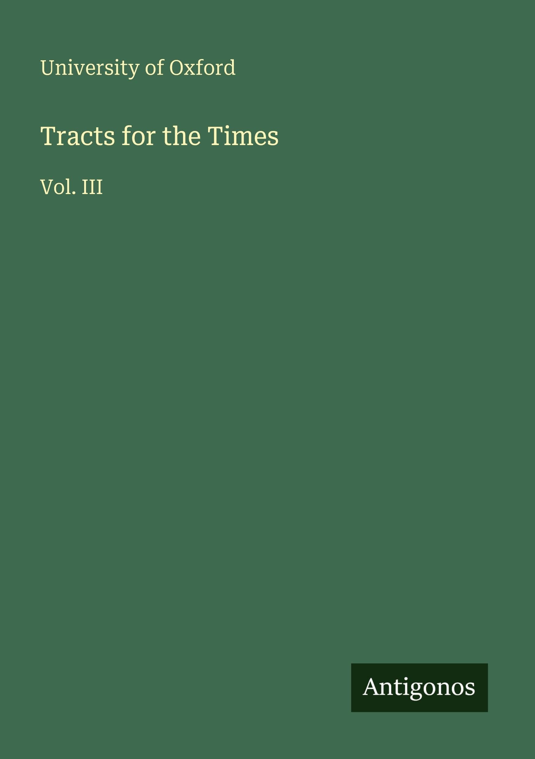 Tracts for the Times Classics