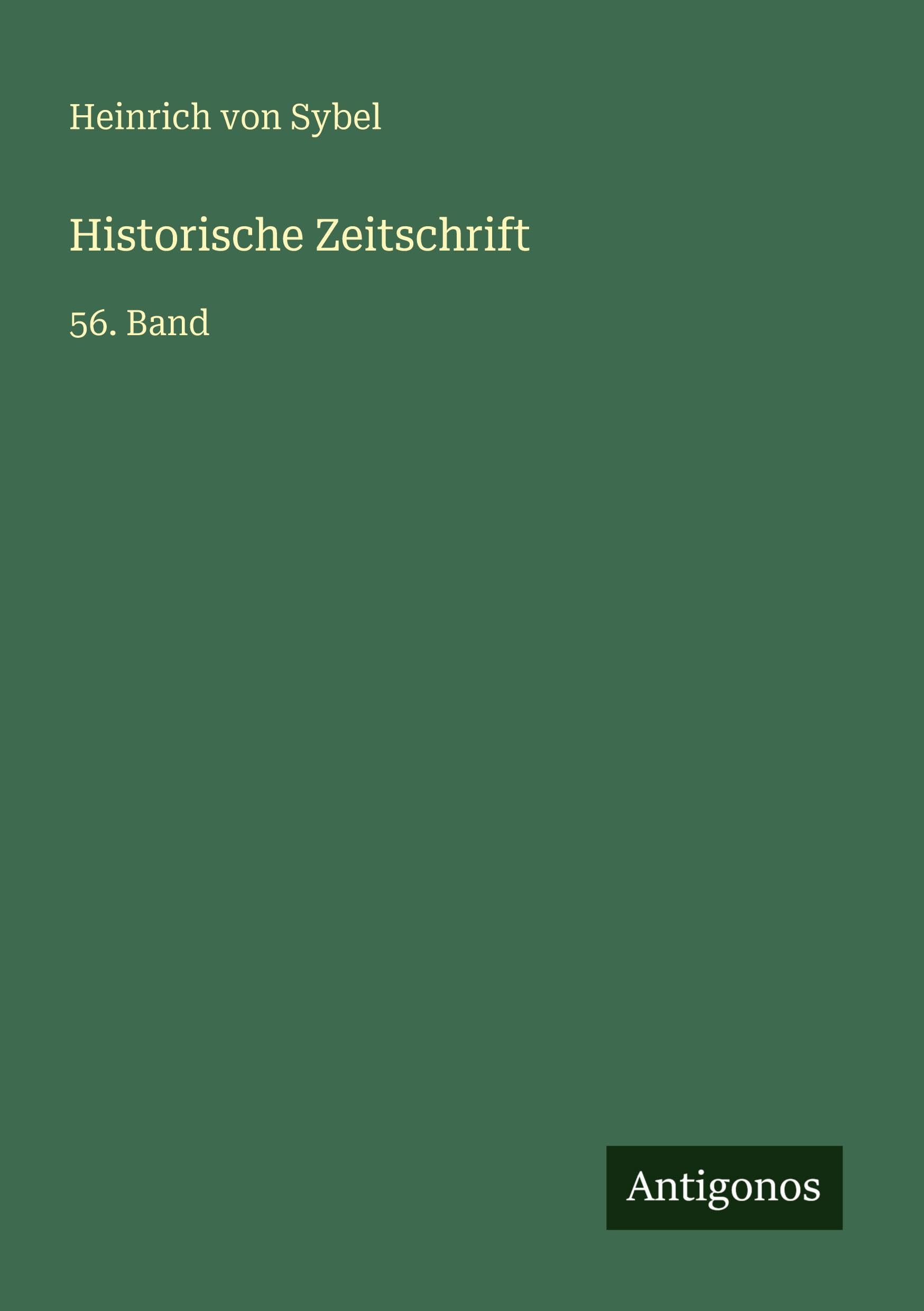 Historische Zeitschrift Classics