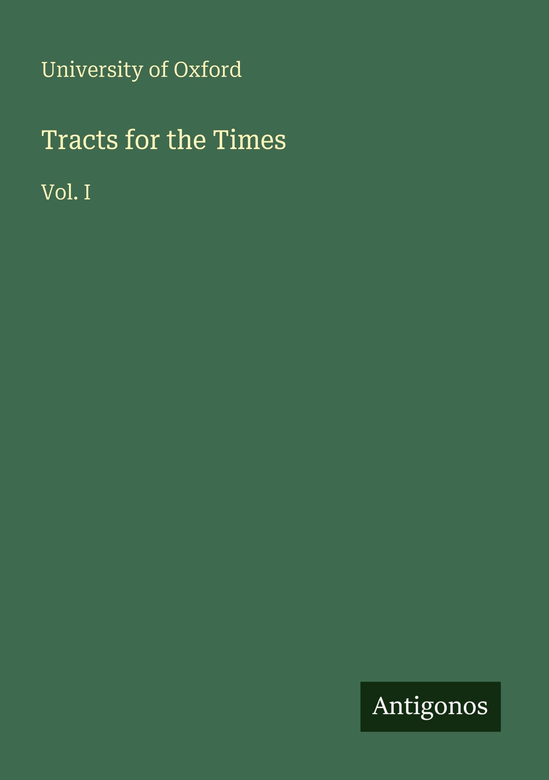 Tracts for the Times Classics