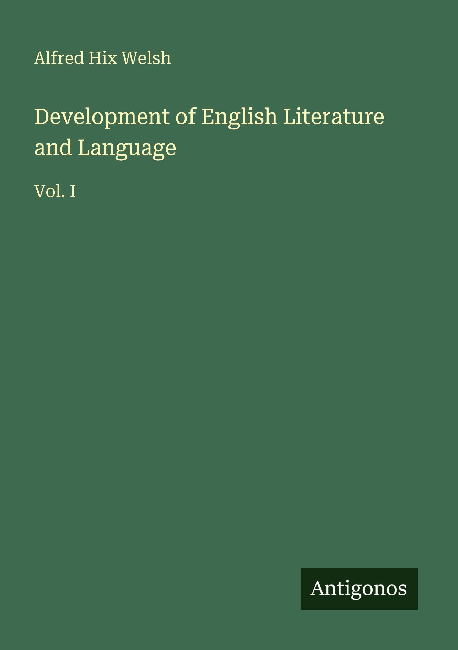Development of English Literature and Language Classics