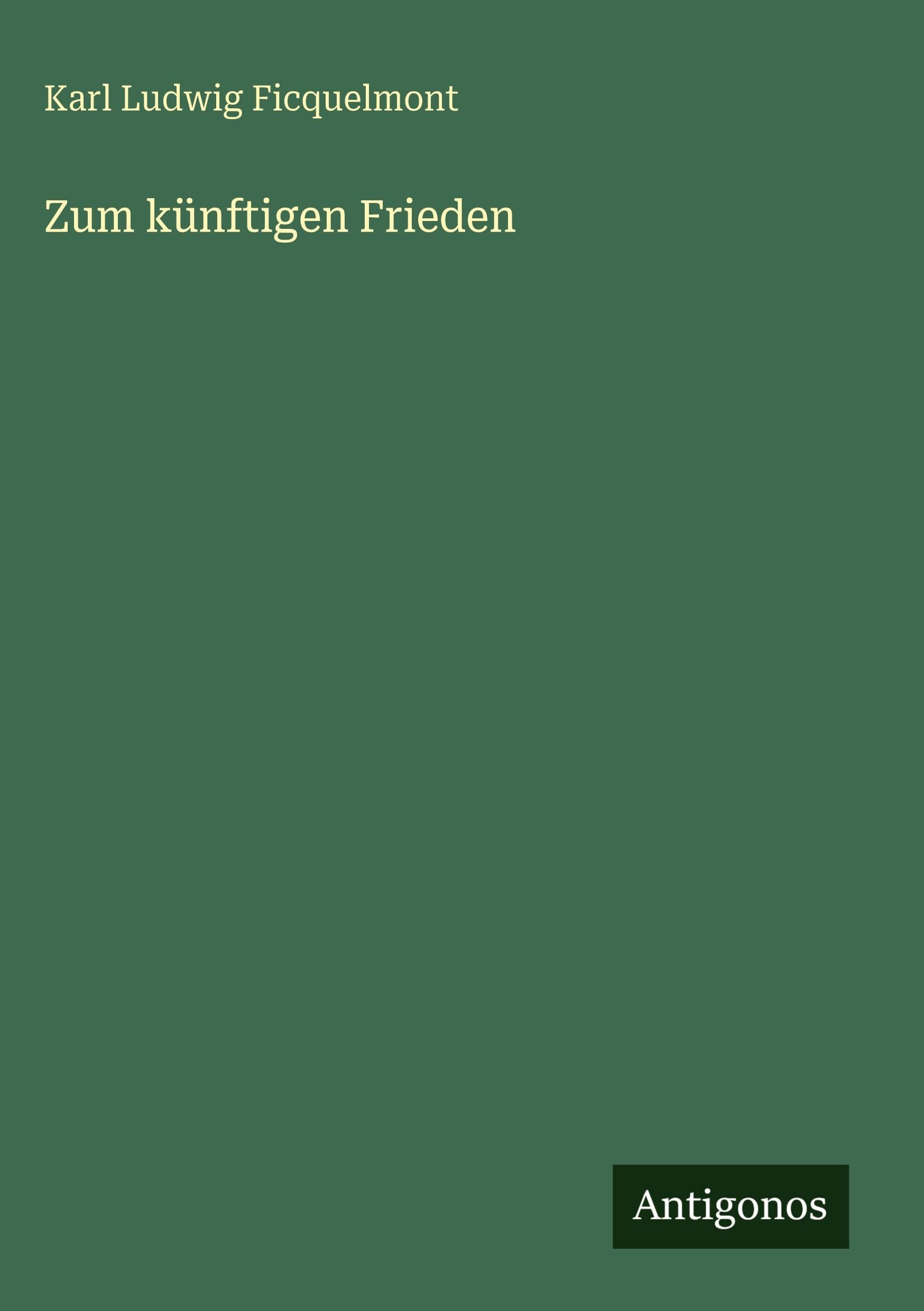 Zum künftigen Frieden Classics