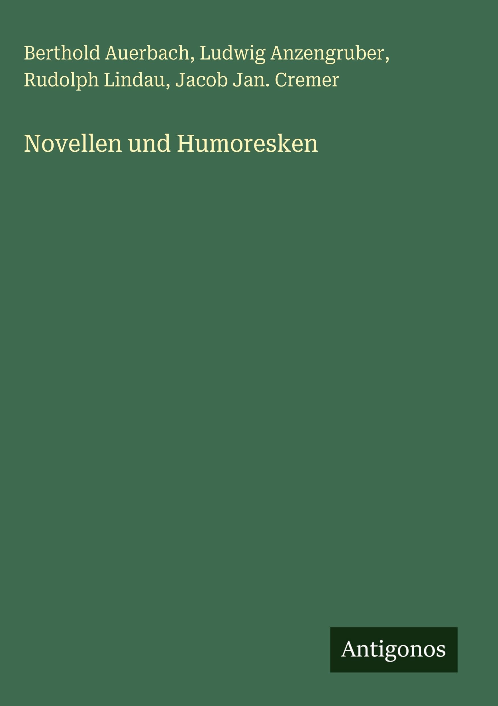 Novellen und Humoresken Classics