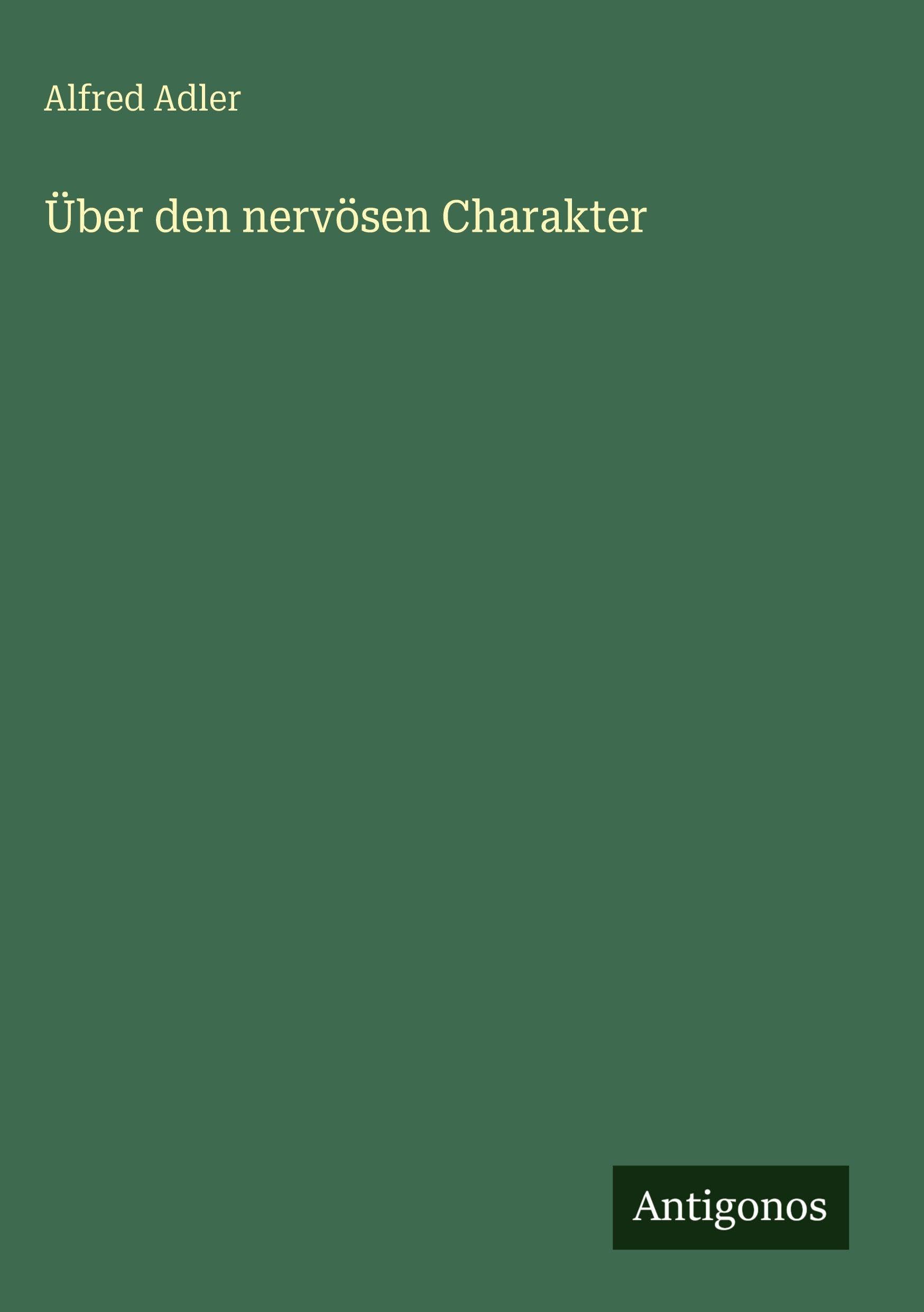 Über den nervösen Charakter Classics