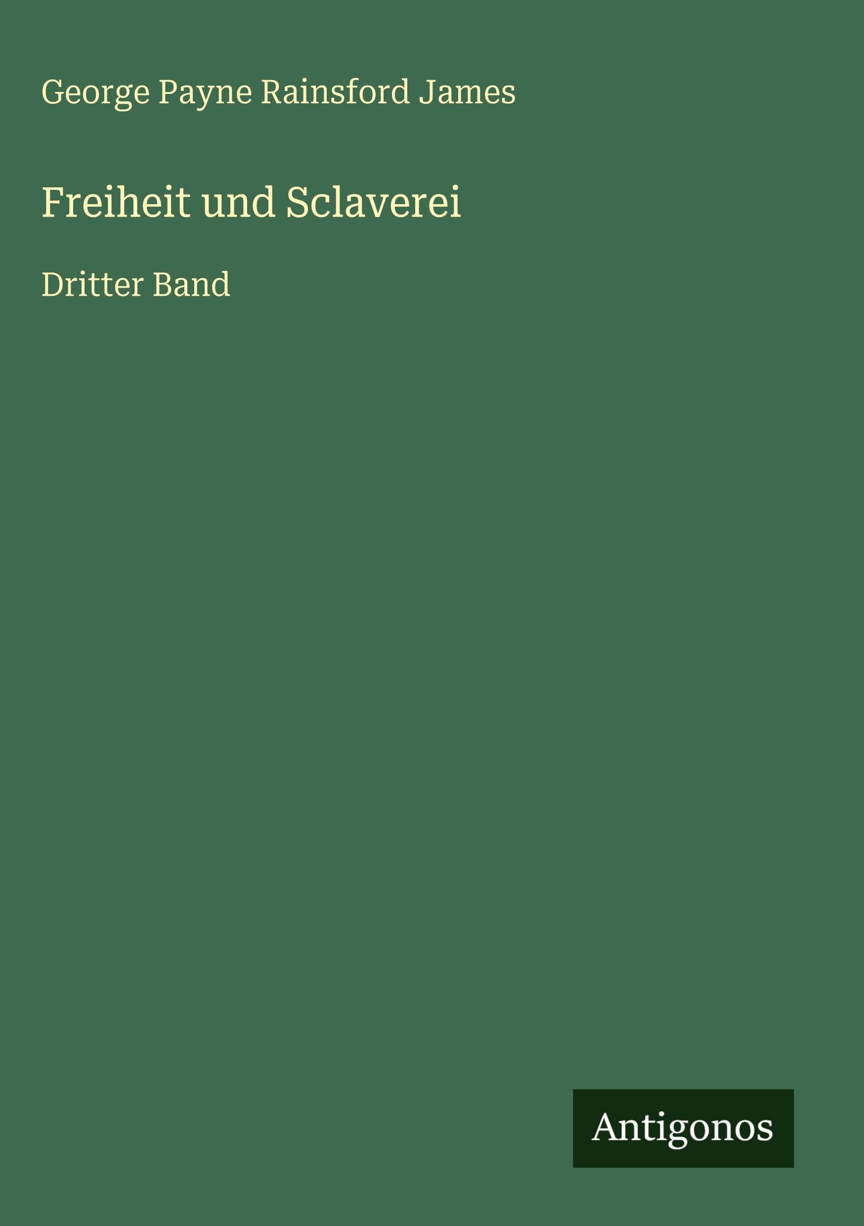 Freiheit und Sclaverei Classics