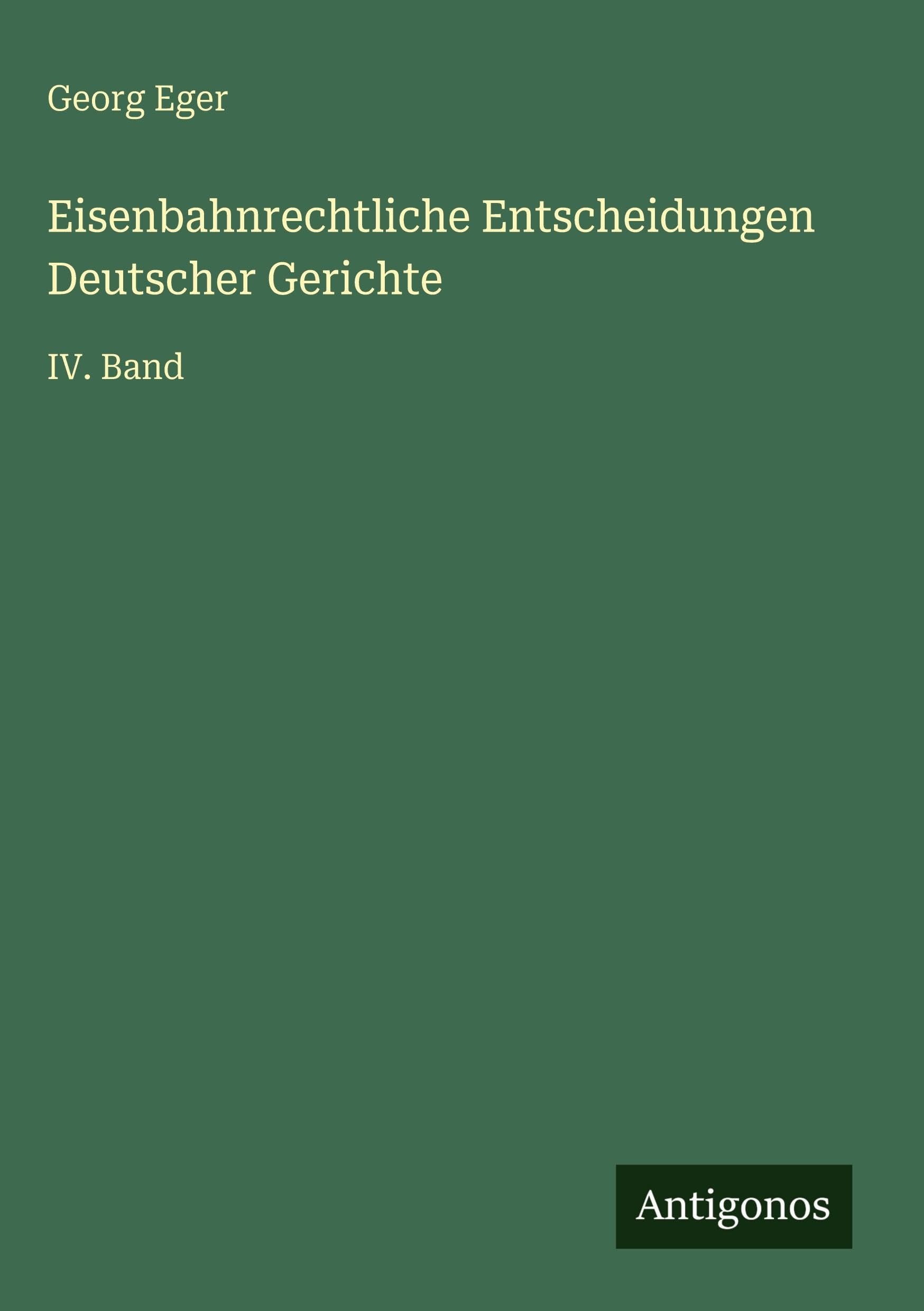 Eisenbahnrechtliche Entscheidungen Deutscher Gerichte Classics