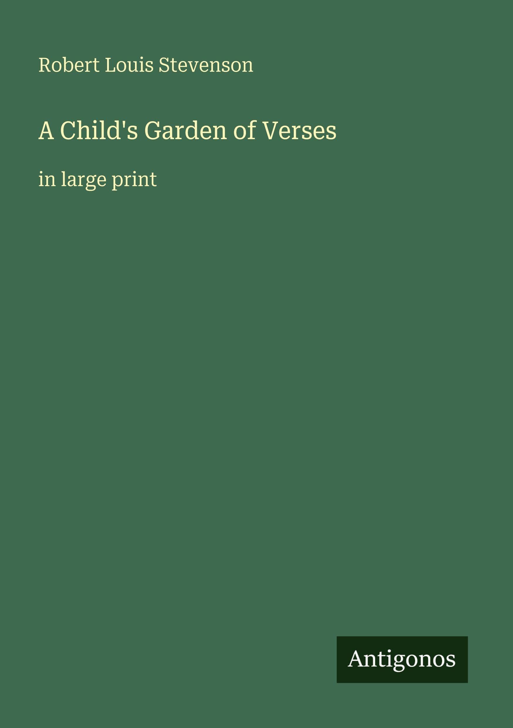 A Child's Garden of Verses Classics