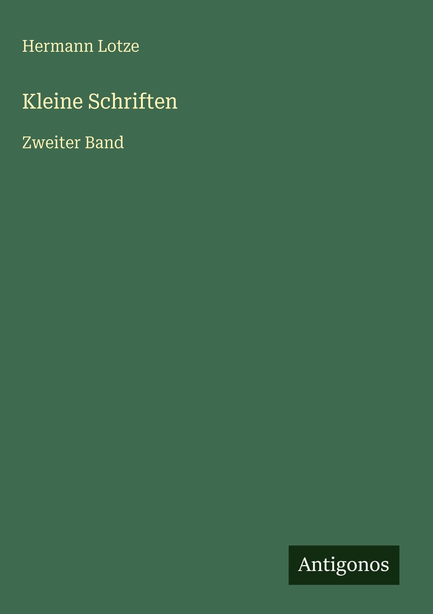 Kleine Schriften Classics