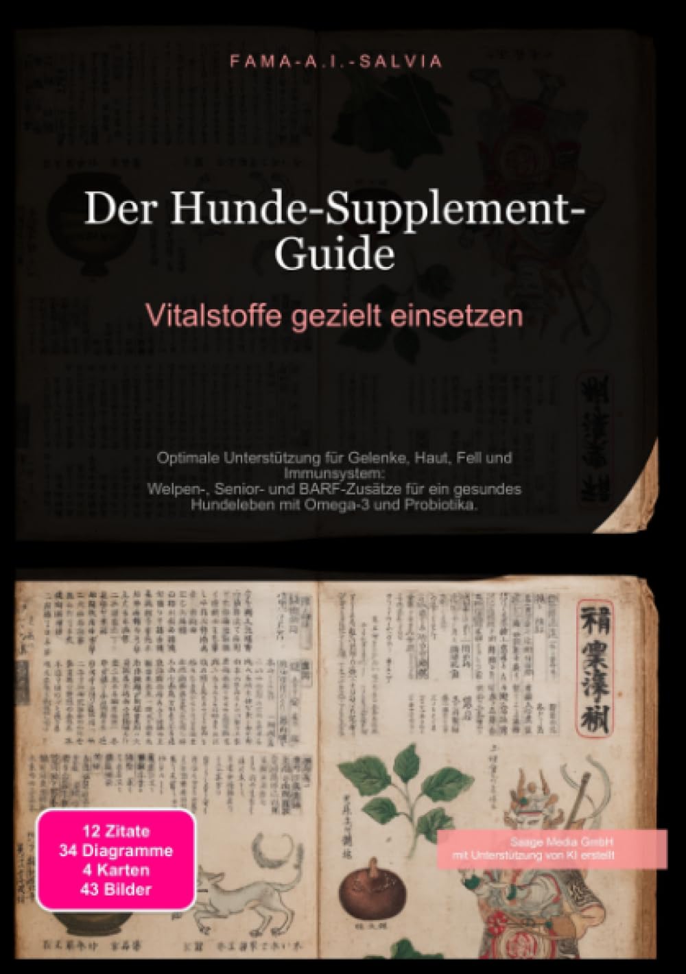 Der Hunde-Supplement-Guide: Vitalstoffe gezielt einsetzen: Optimale Unterstützung für Gelenke, Haut, Fell und Immunsystem: Welpen-, Senior- und ... Hundeleben mit Omega-3 und Probiotika. Psychology