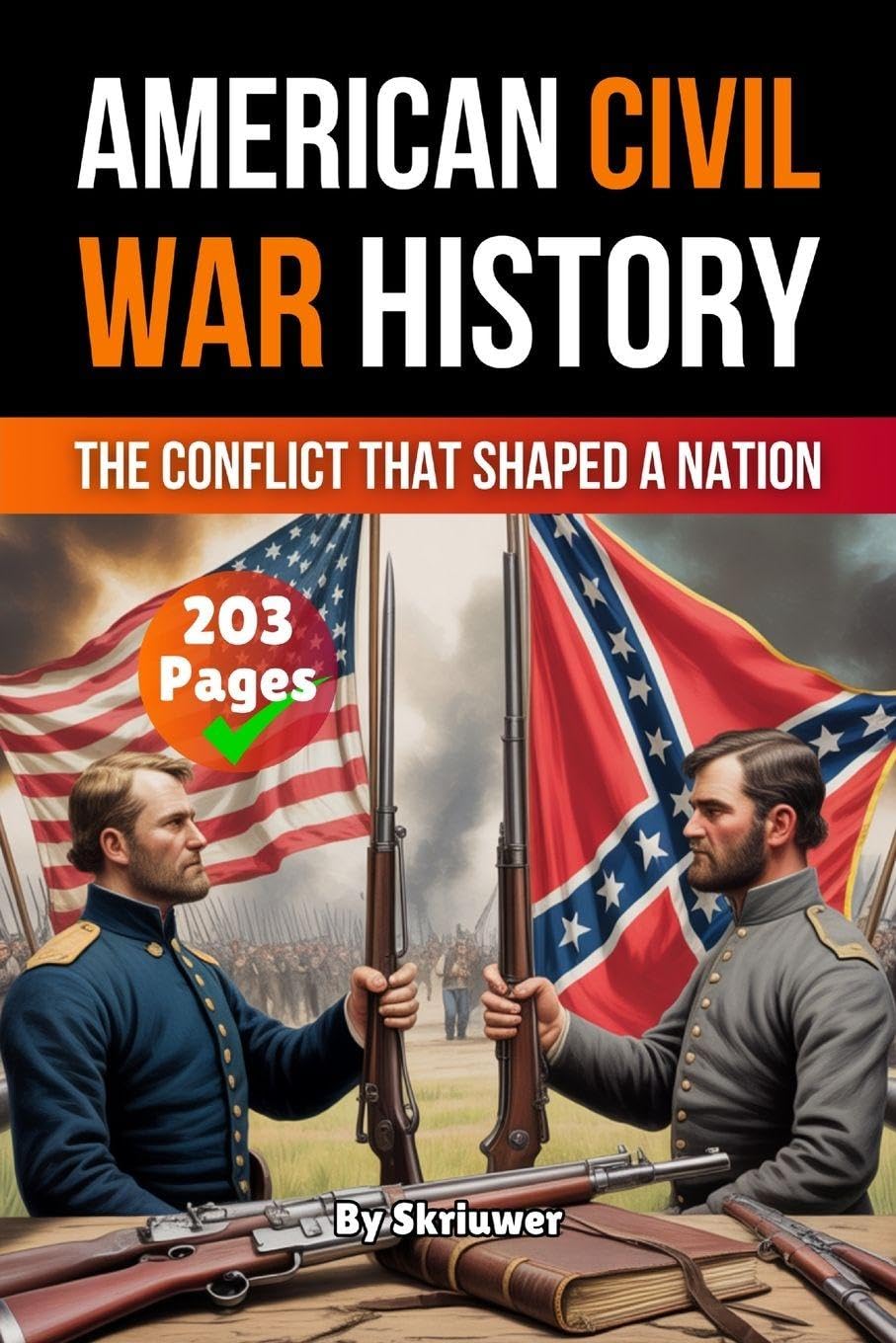 American Civil War History Book Politics & History