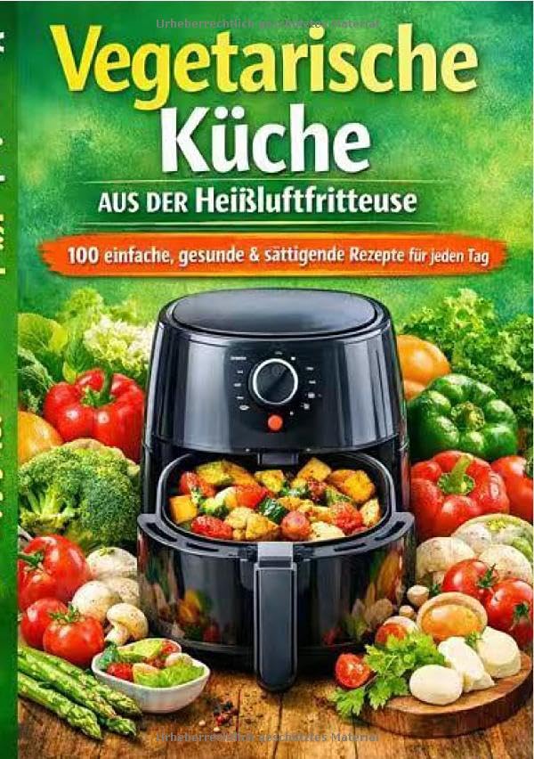 Vegetarische Küche aus der Heißluftfritteuse: 100 einfache, gesunde & sättigende Rezepte für jeden Tag Leisure, Home & Garden