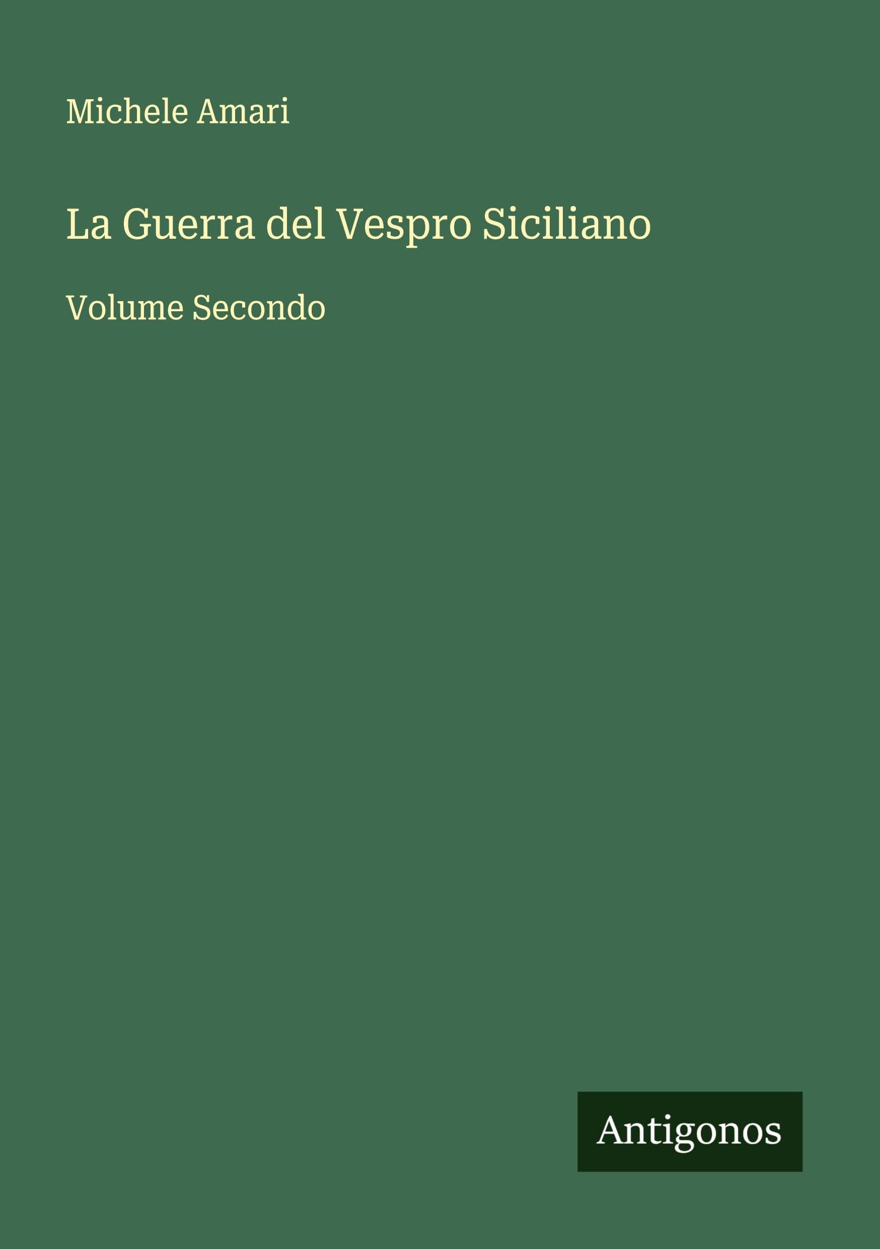 La Guerra del Vespro Siciliano Classics