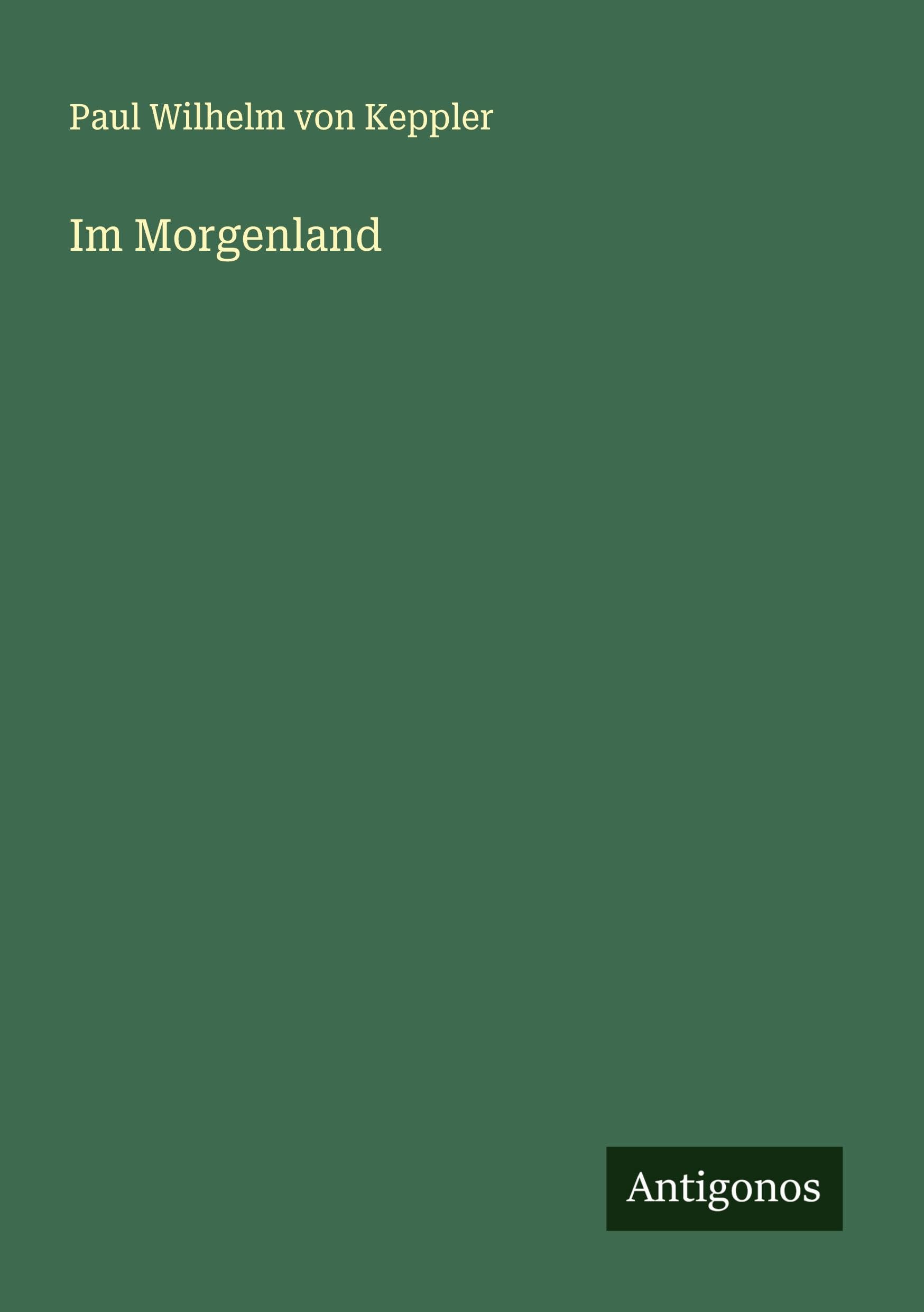 Im Morgenland Classics