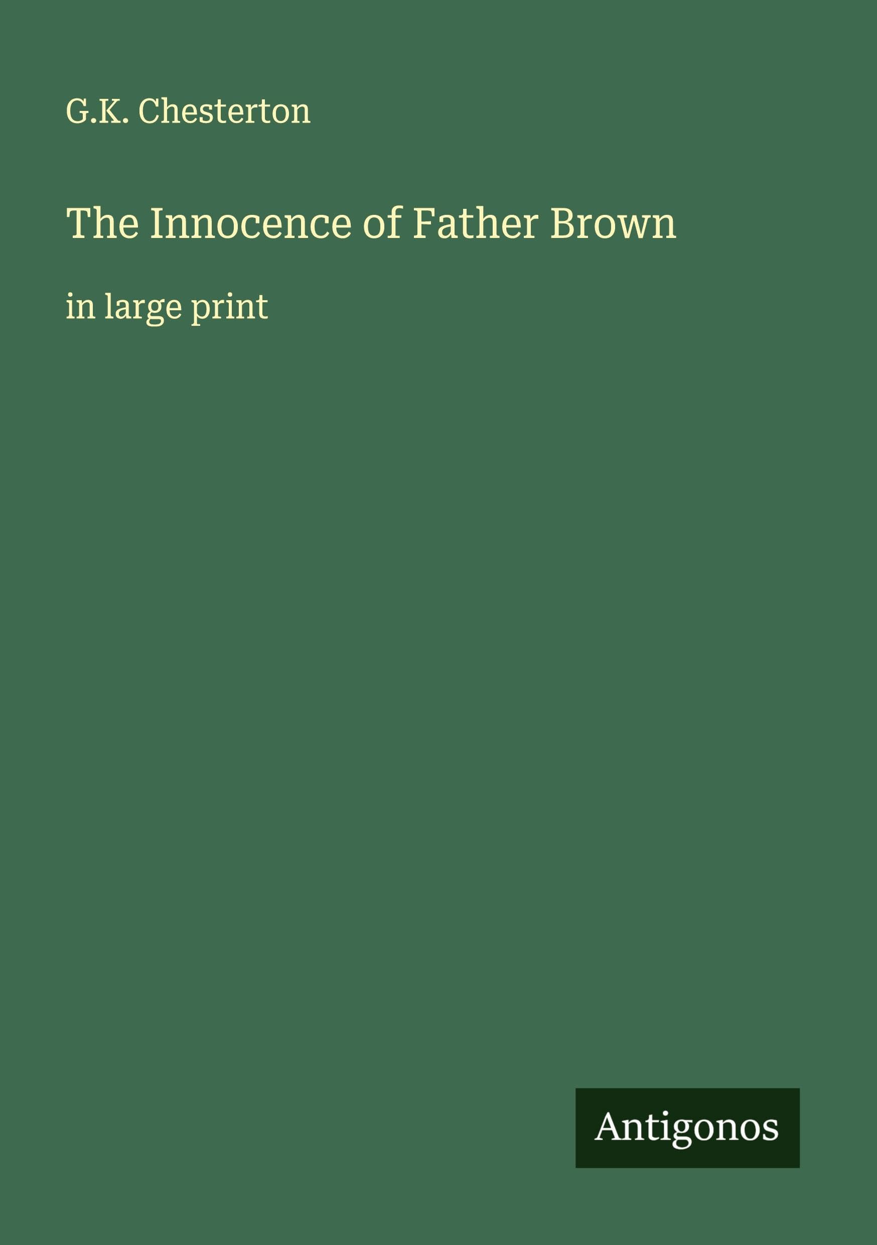 The Innocence of Father Brown Classics