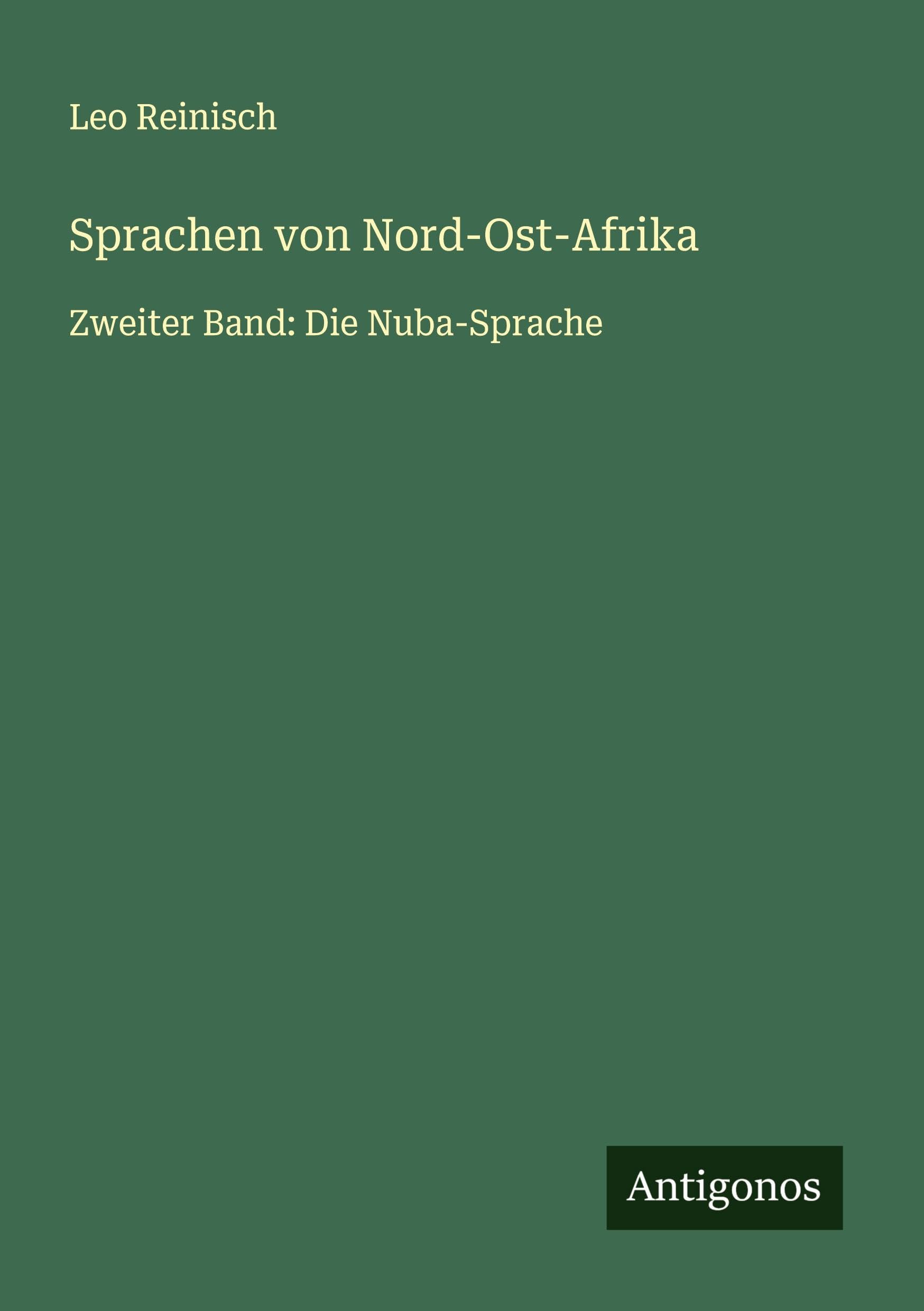 Sprachen von Nord-Ost-Afrika Classics