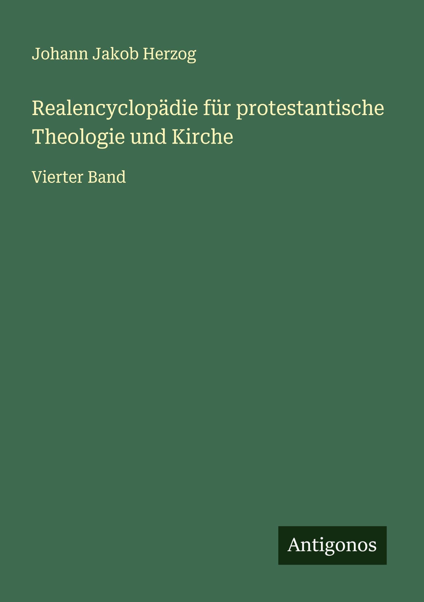 Realencyclopädie für protestantische Theologie und Kirche Classics