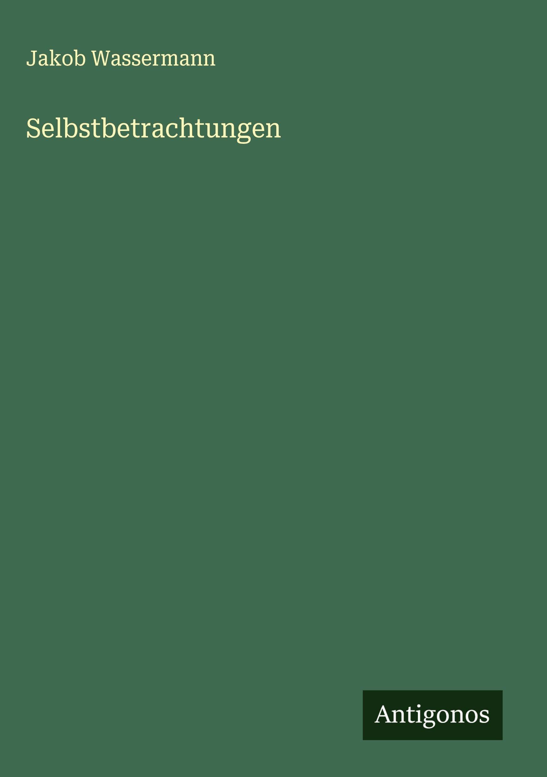 Selbstbetrachtungen Classics