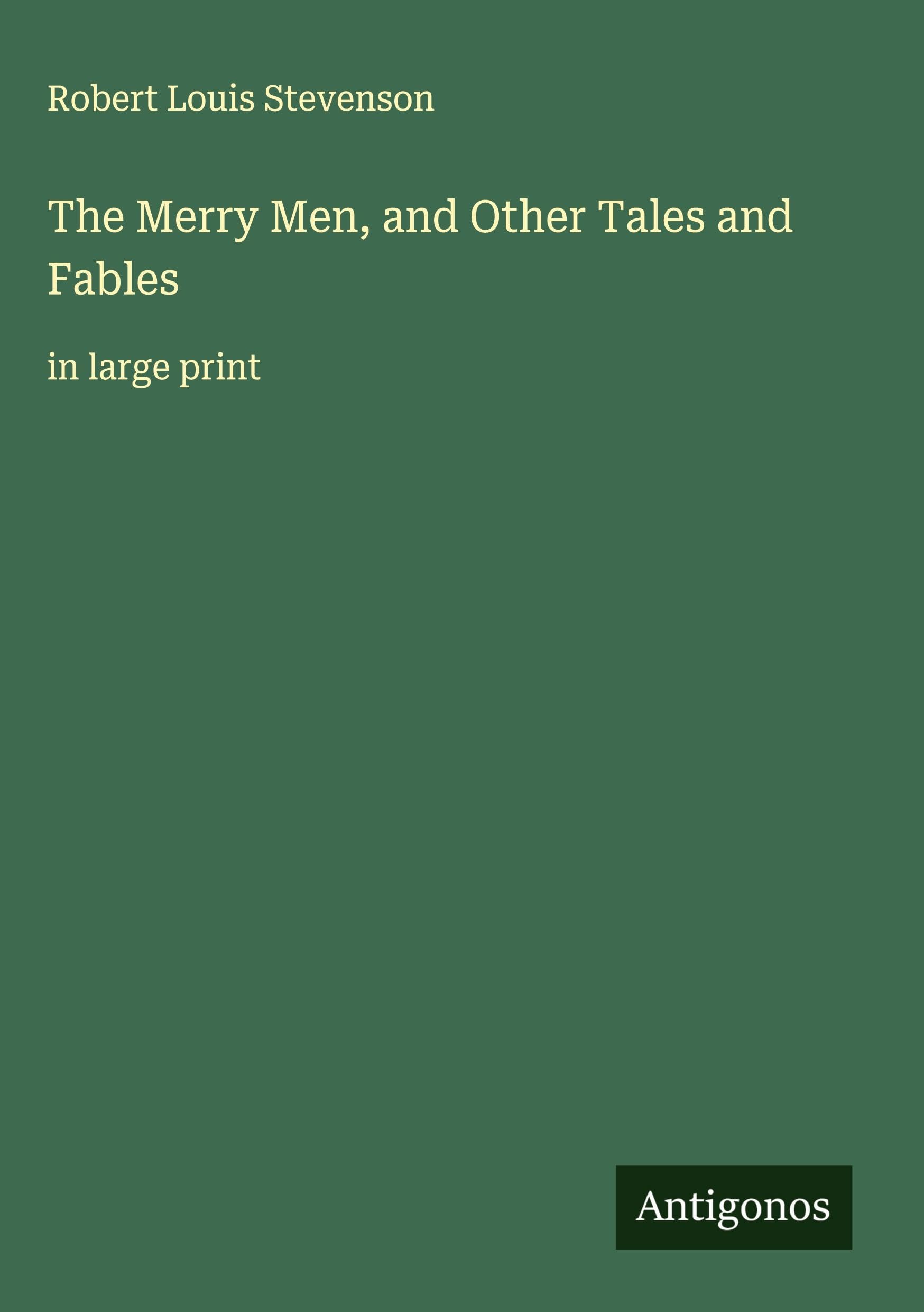 The Merry Men, and Other Tales and Fables Classics
