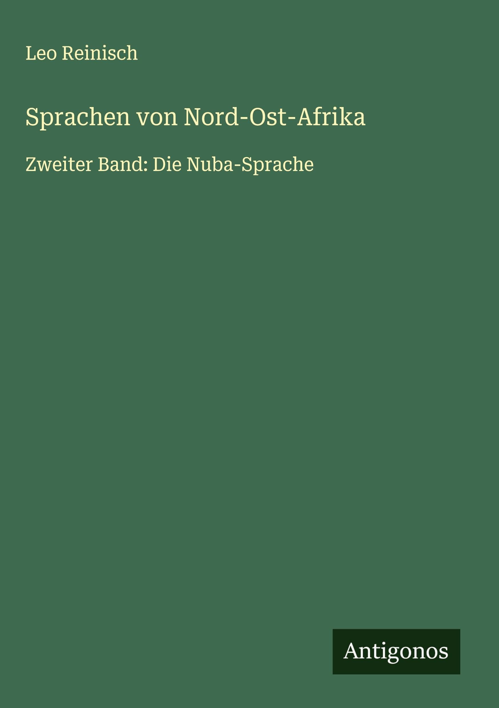 Sprachen von Nord-Ost-Afrika Classics