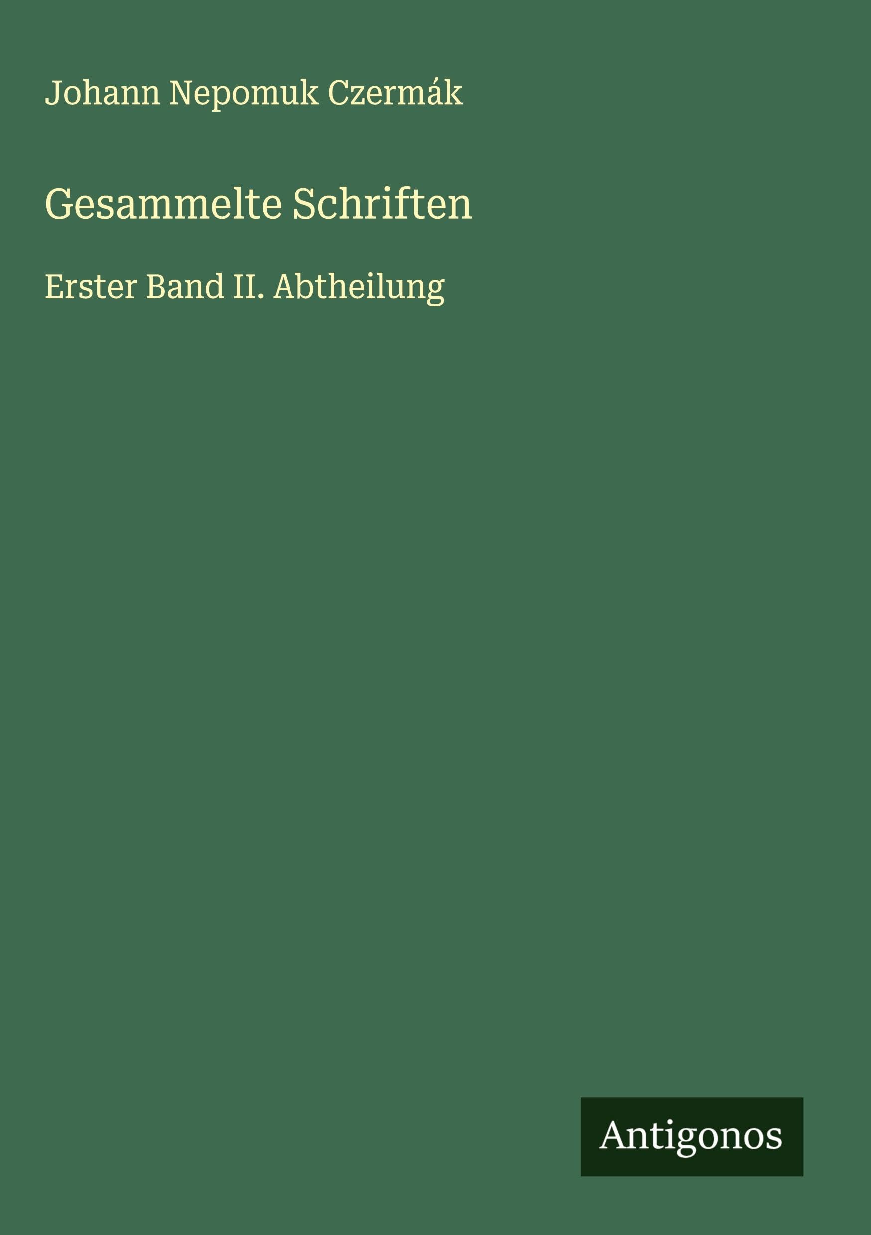 Gesammelte Schriften Classics