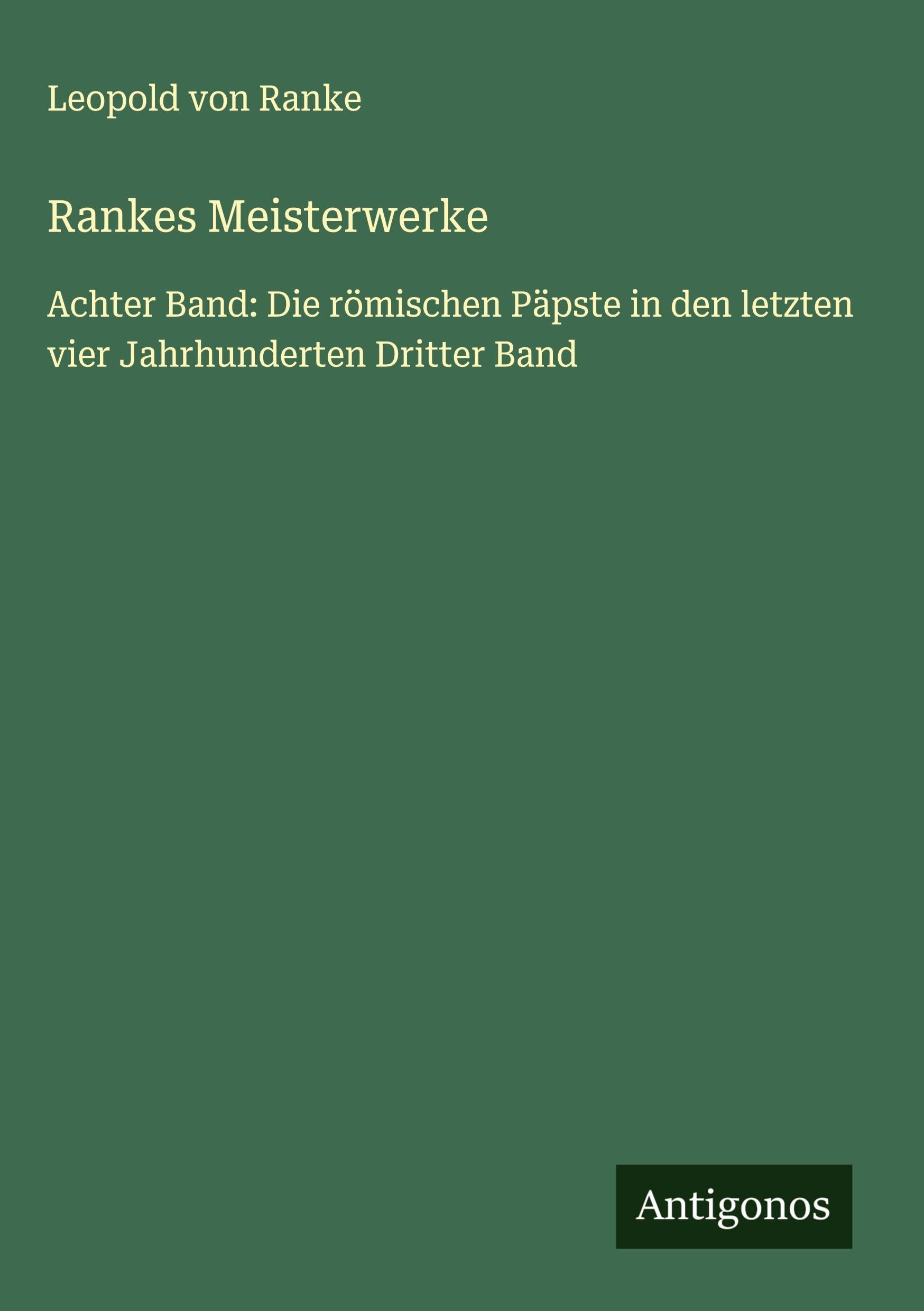 Rankes Meisterwerke Classics