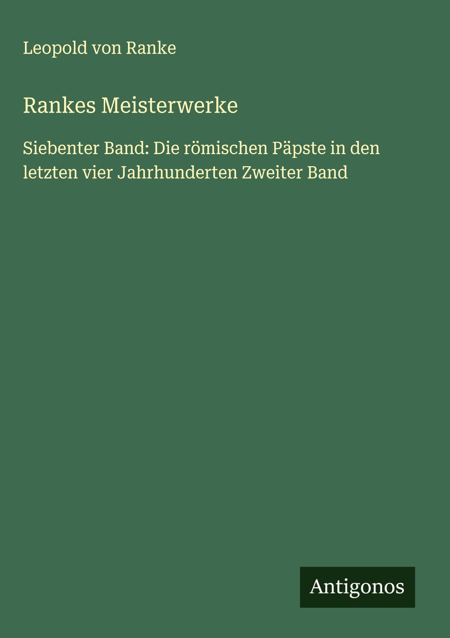 Rankes Meisterwerke Classics