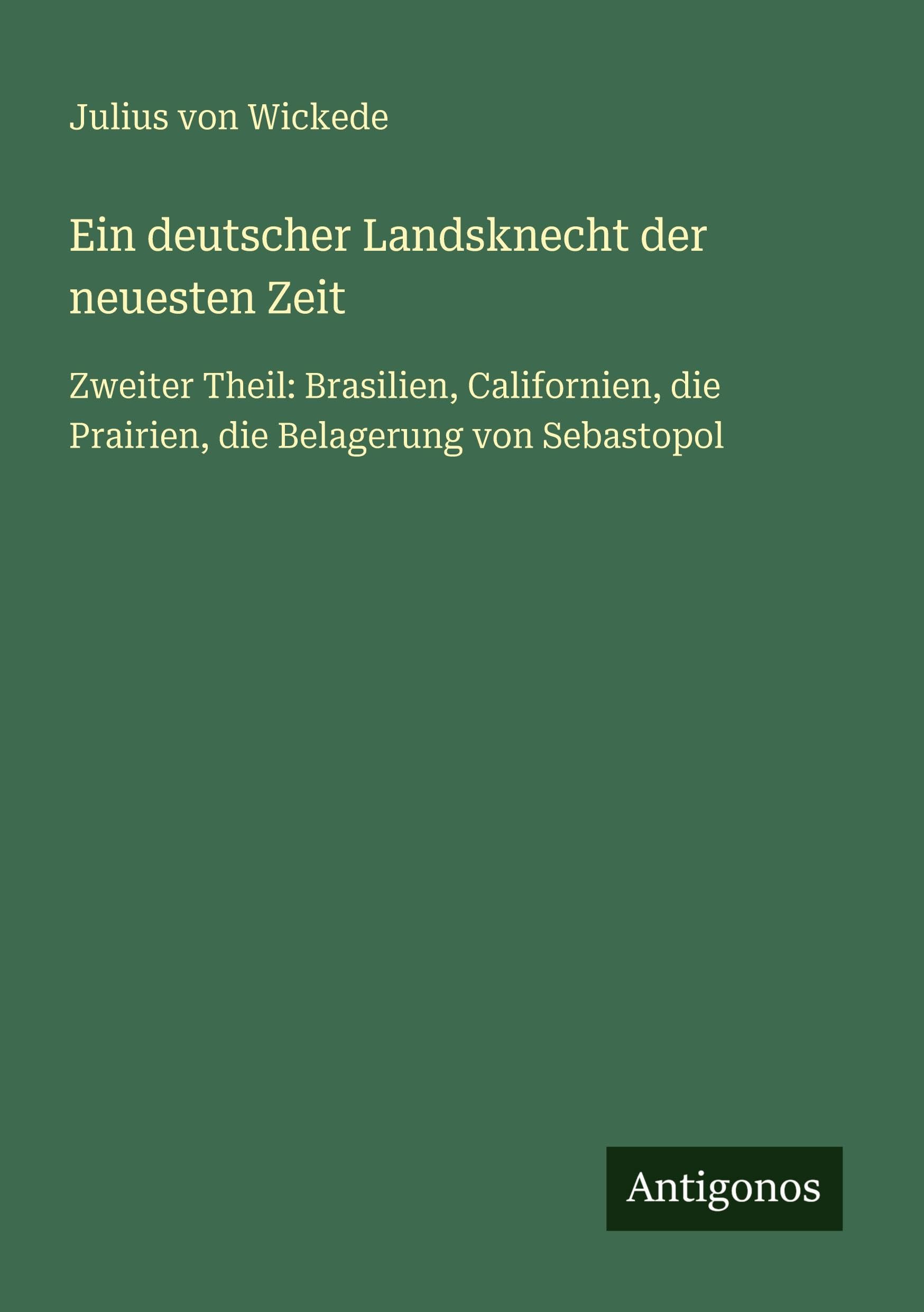Ein deutscher Landsknecht der neuesten Zeit Classics