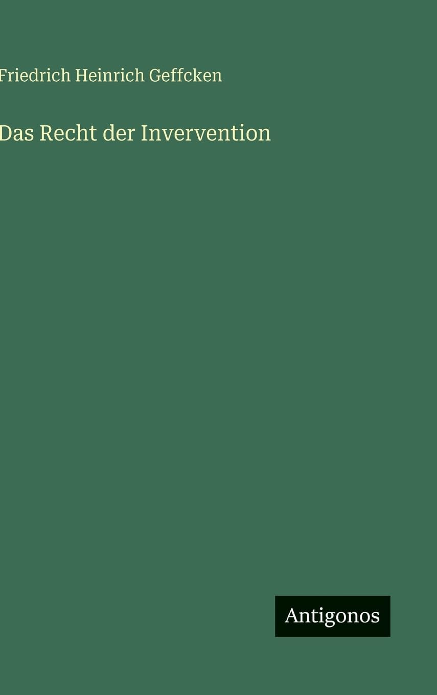 Das Recht der Invervention Classics