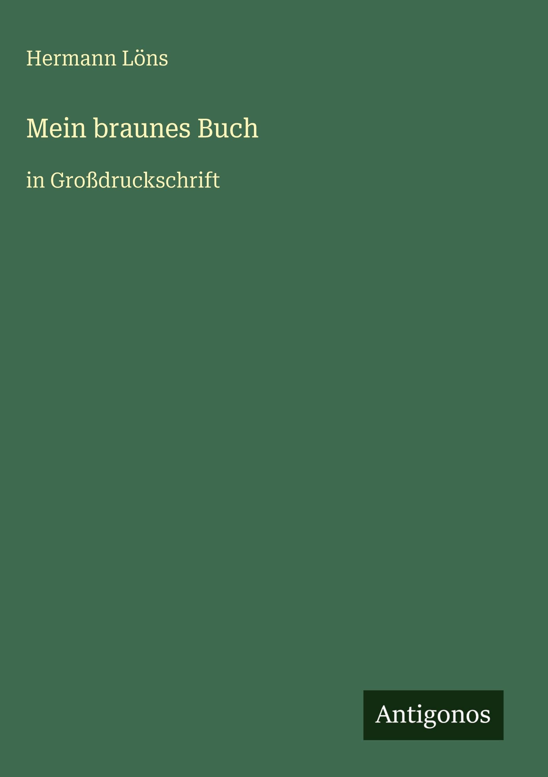 Product Image: Mein braunes Buch