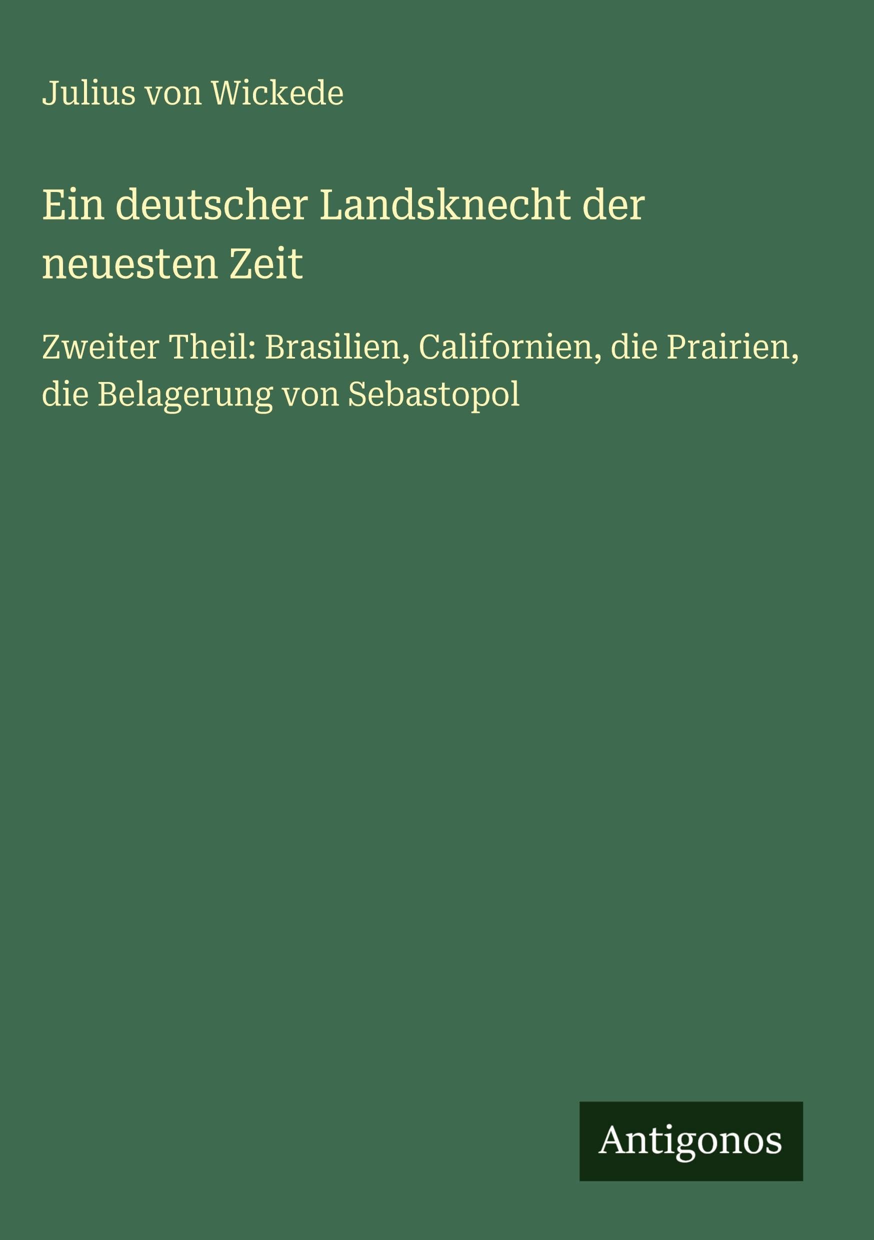 Ein deutscher Landsknecht der neuesten Zeit Classics