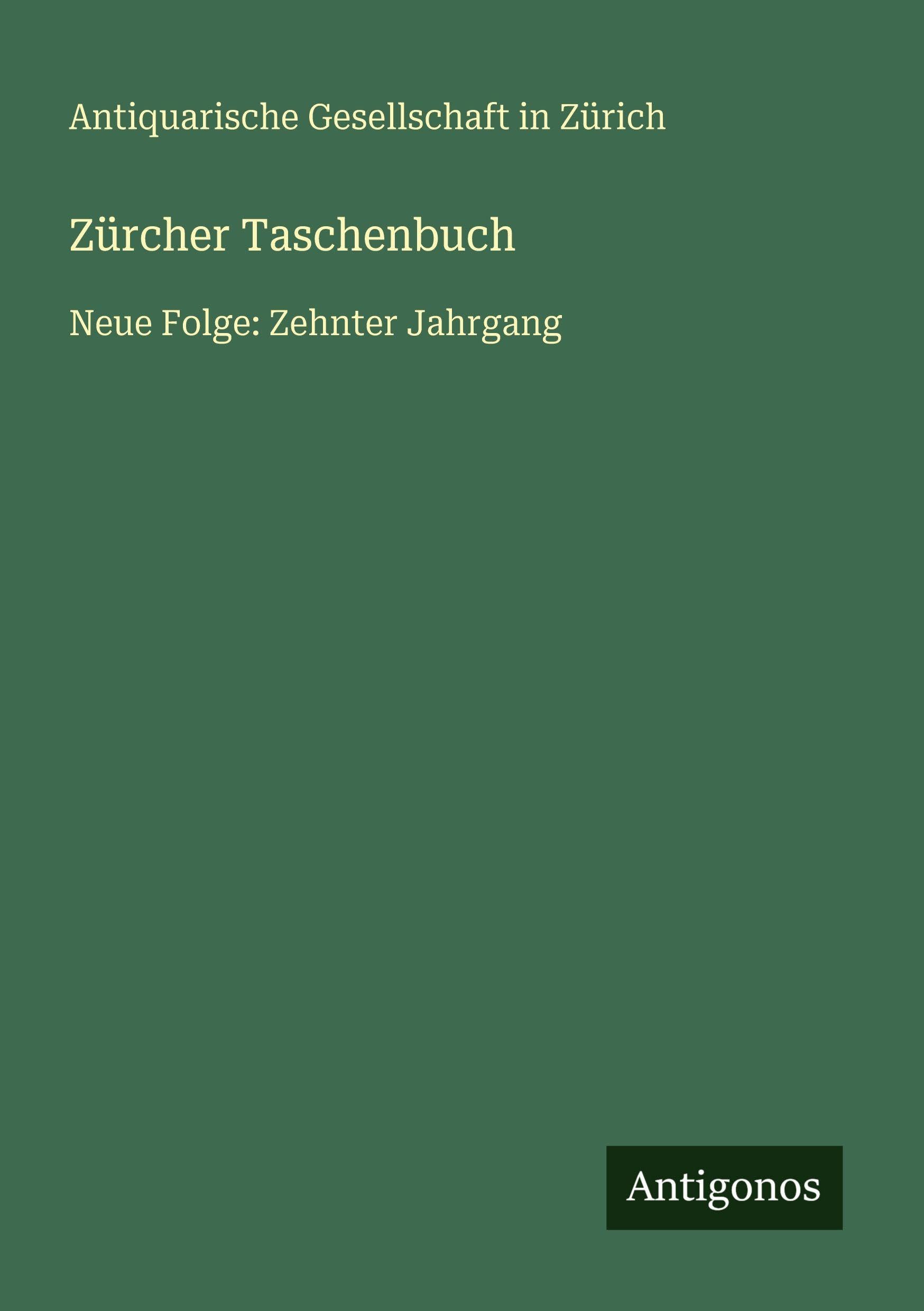 Zürcher Taschenbuch Classics