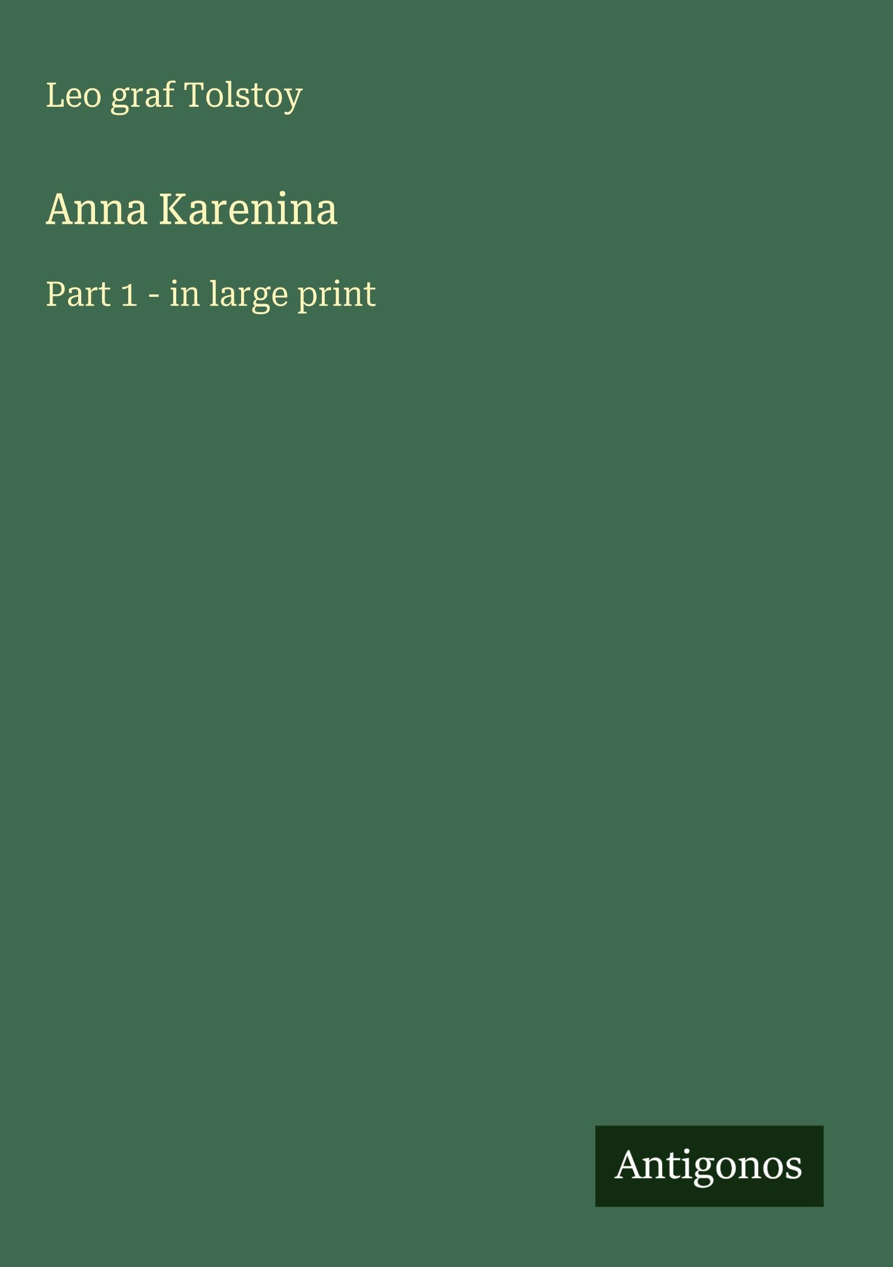 Anna Karenina Classics