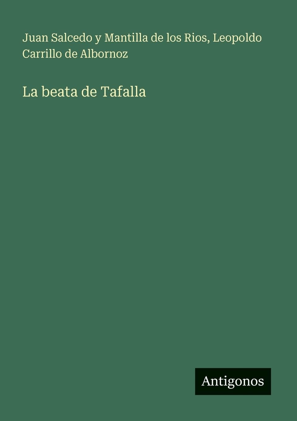 La beata de Tafalla Contemporary literature