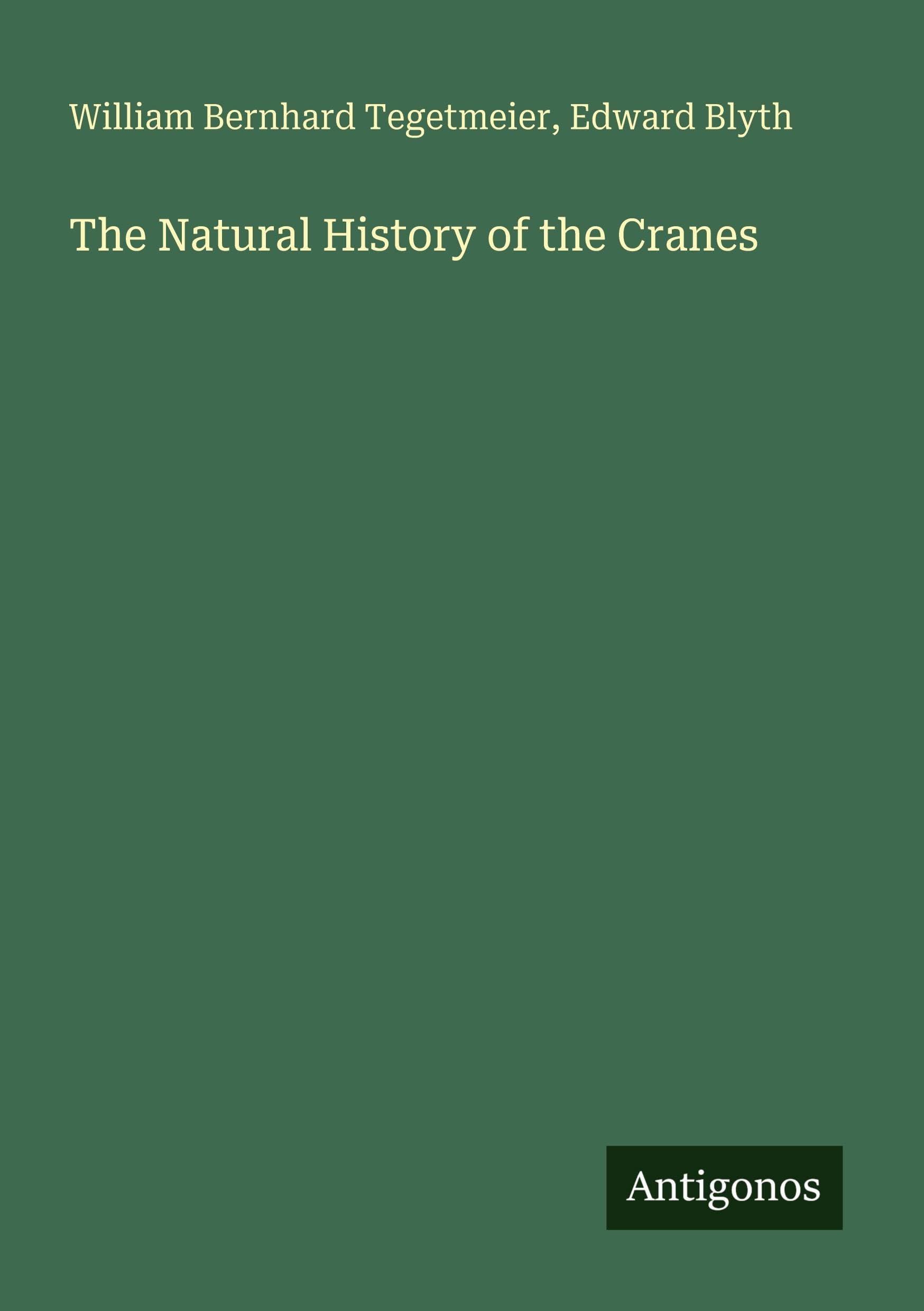 The Natural History of the Cranes Classics