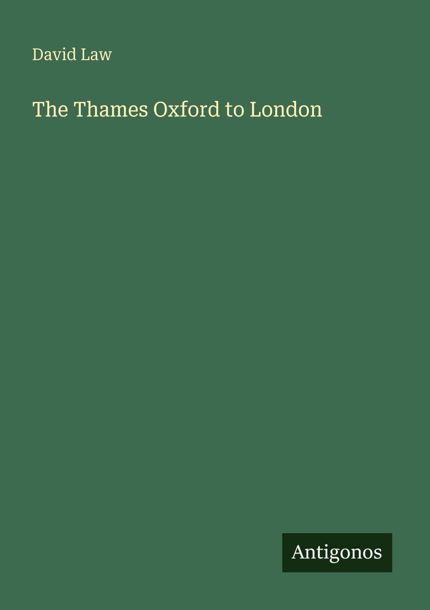 The Thames Oxford to London Classics