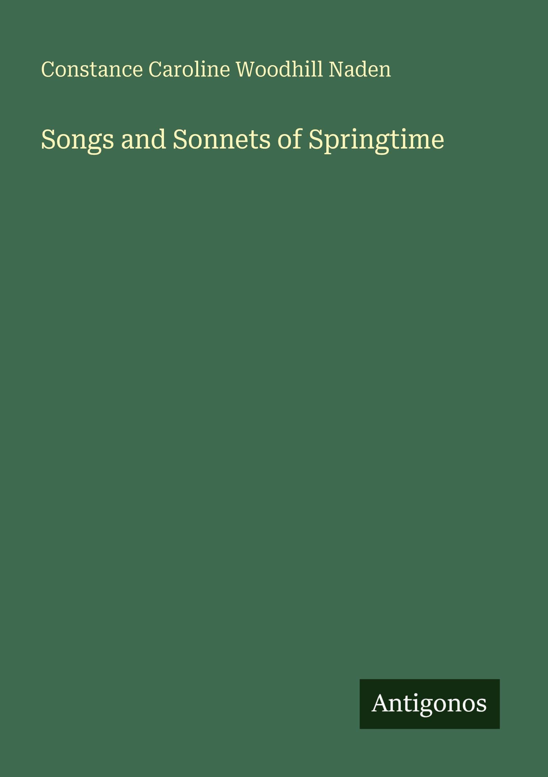 Songs and Sonnets of Springtime Classics