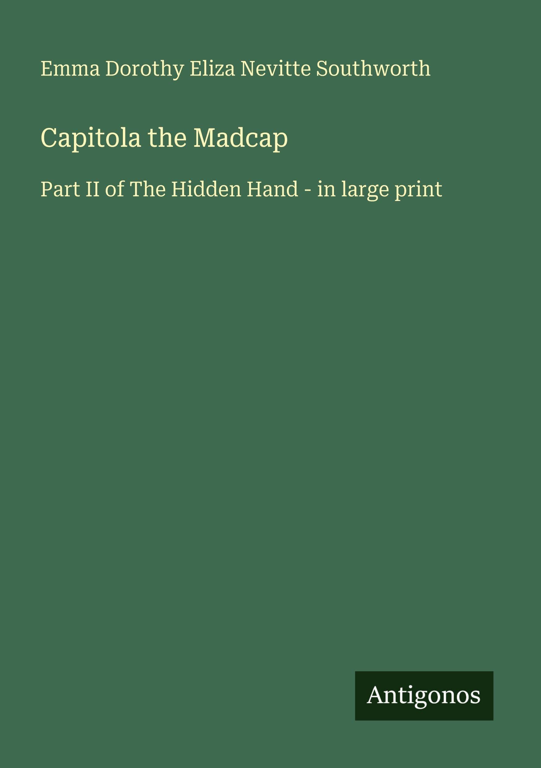 Capitola the Madcap Classics