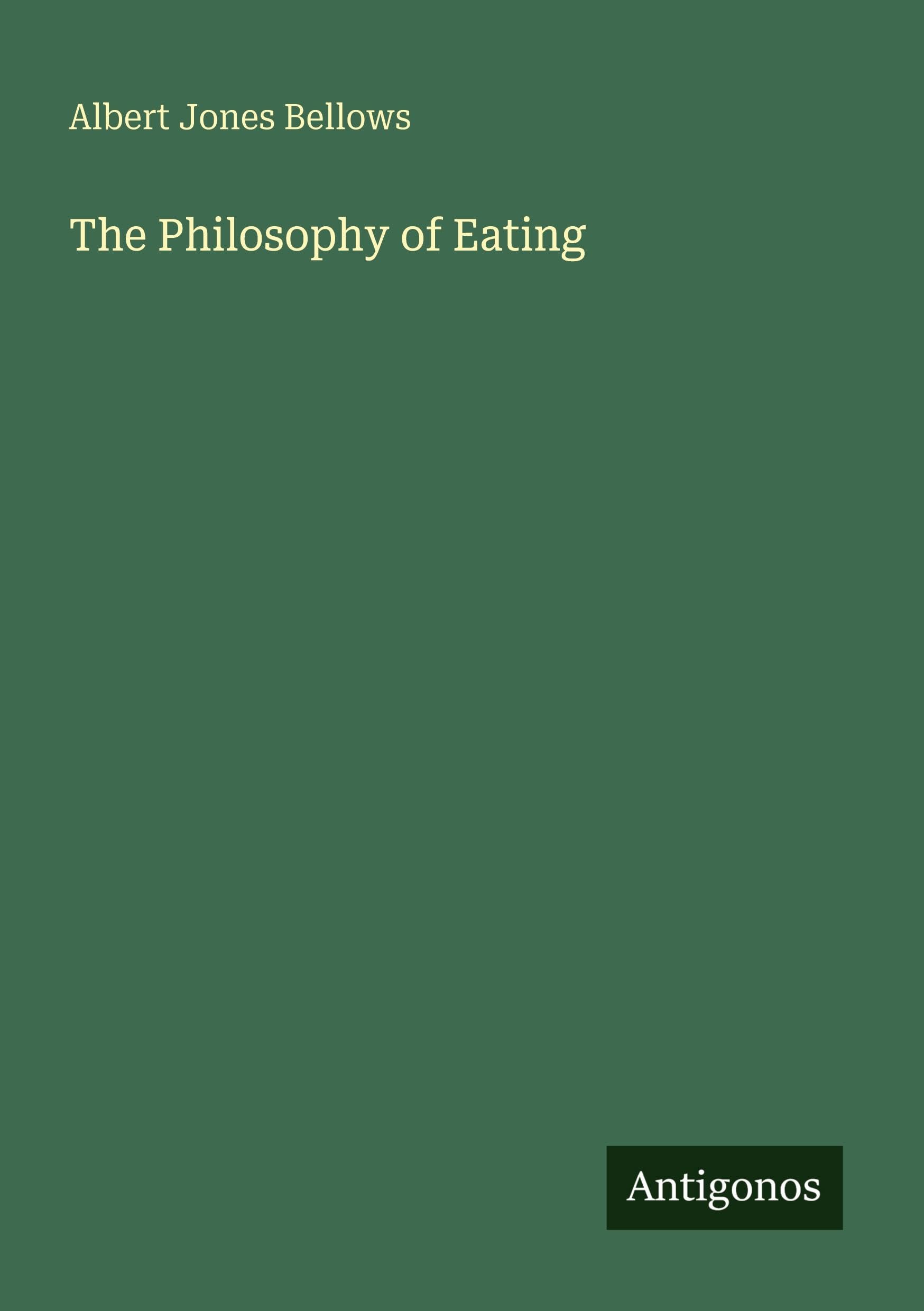 The Philosophy of Eating Classics