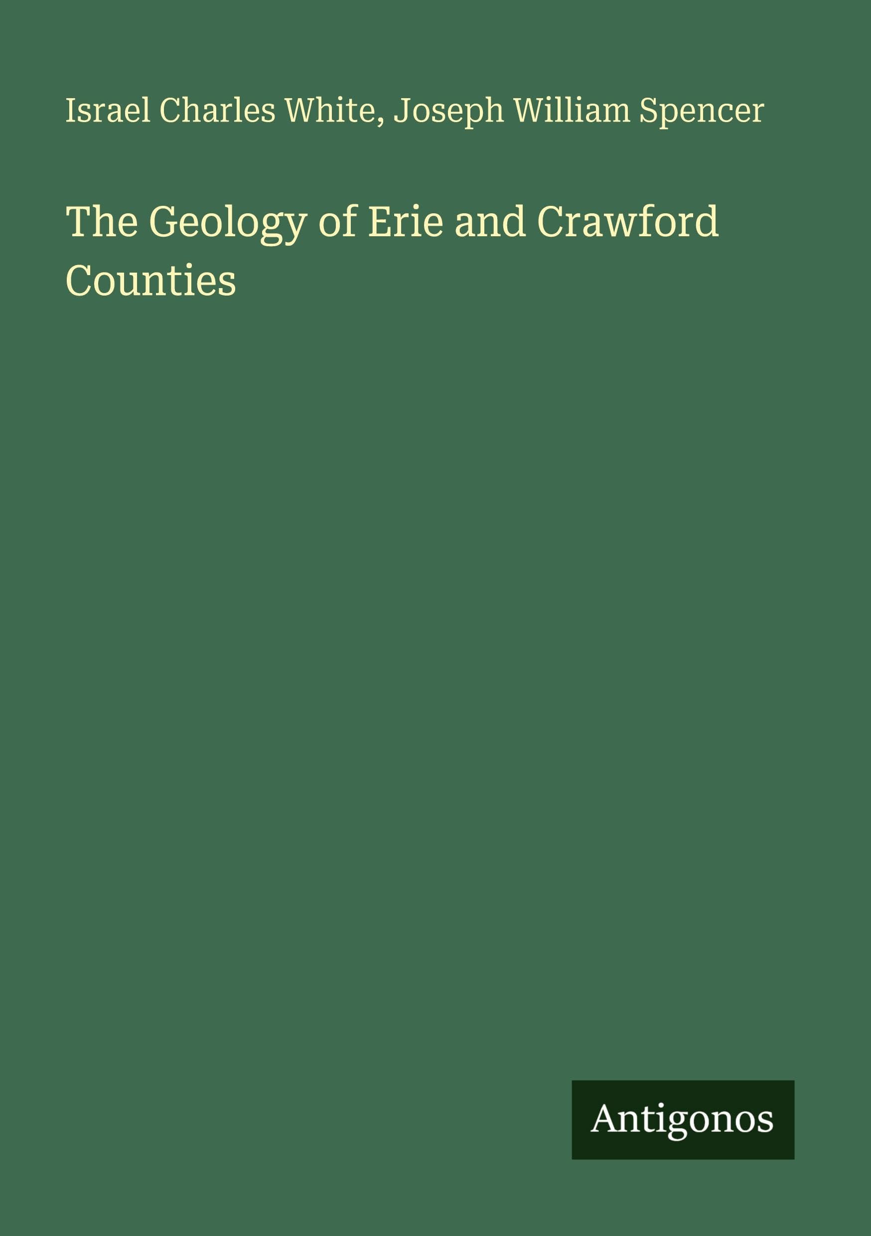 The Geology of Erie and Crawford Counties Classics