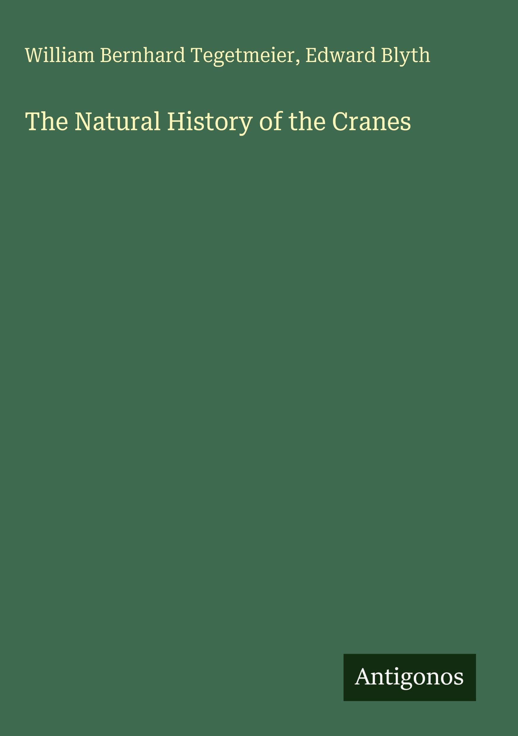 The Natural History of the Cranes Classics