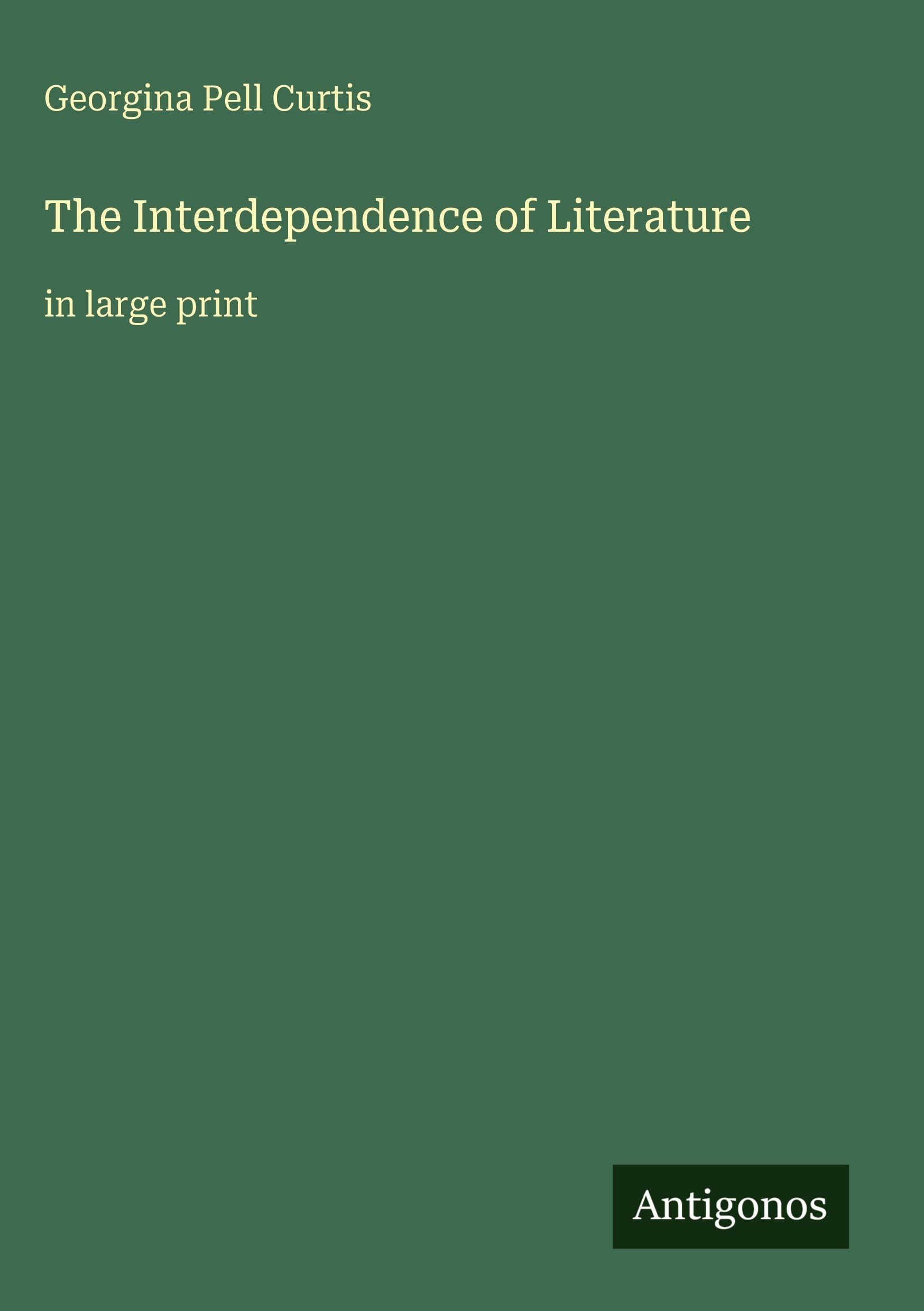The Interdependence of Literature Classics