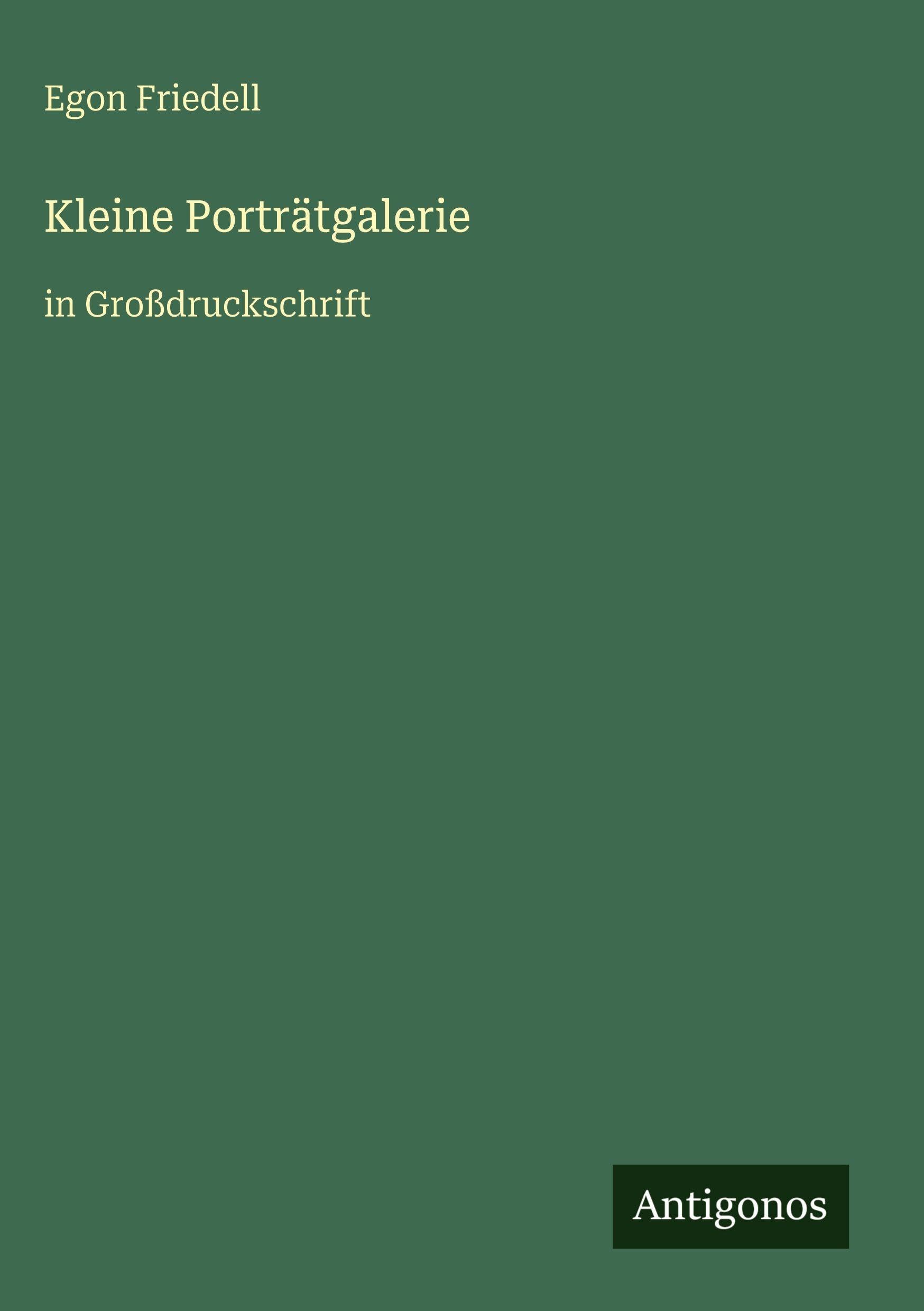 Kleine Porträtgalerie Classics