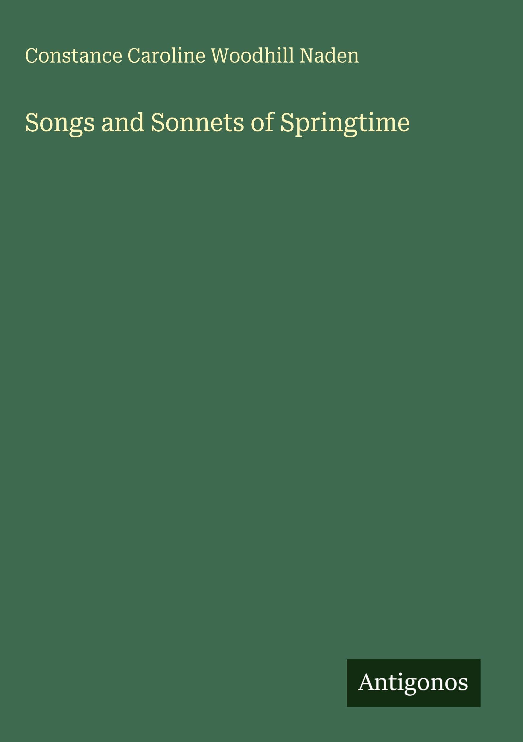 Songs and Sonnets of Springtime Classics