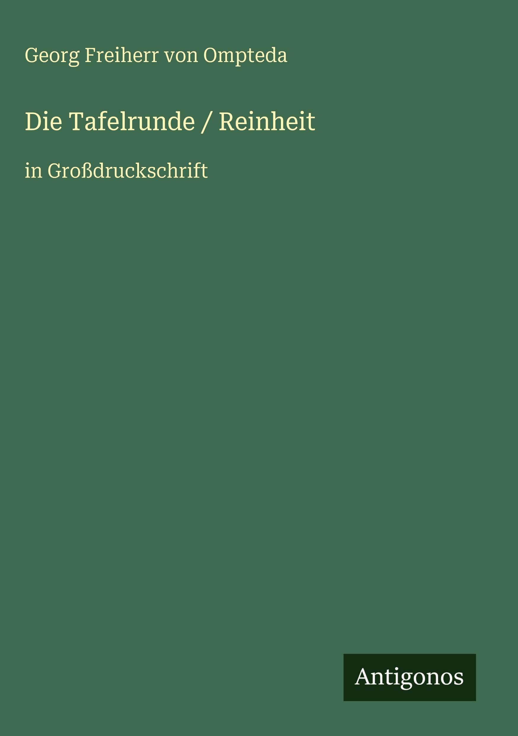 Die Tafelrunde / Reinheit Classics
