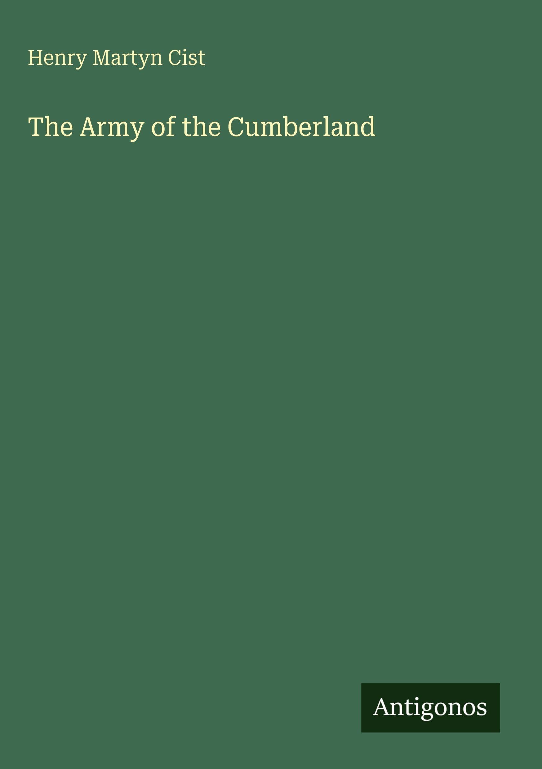 The Army of the Cumberland Classics
