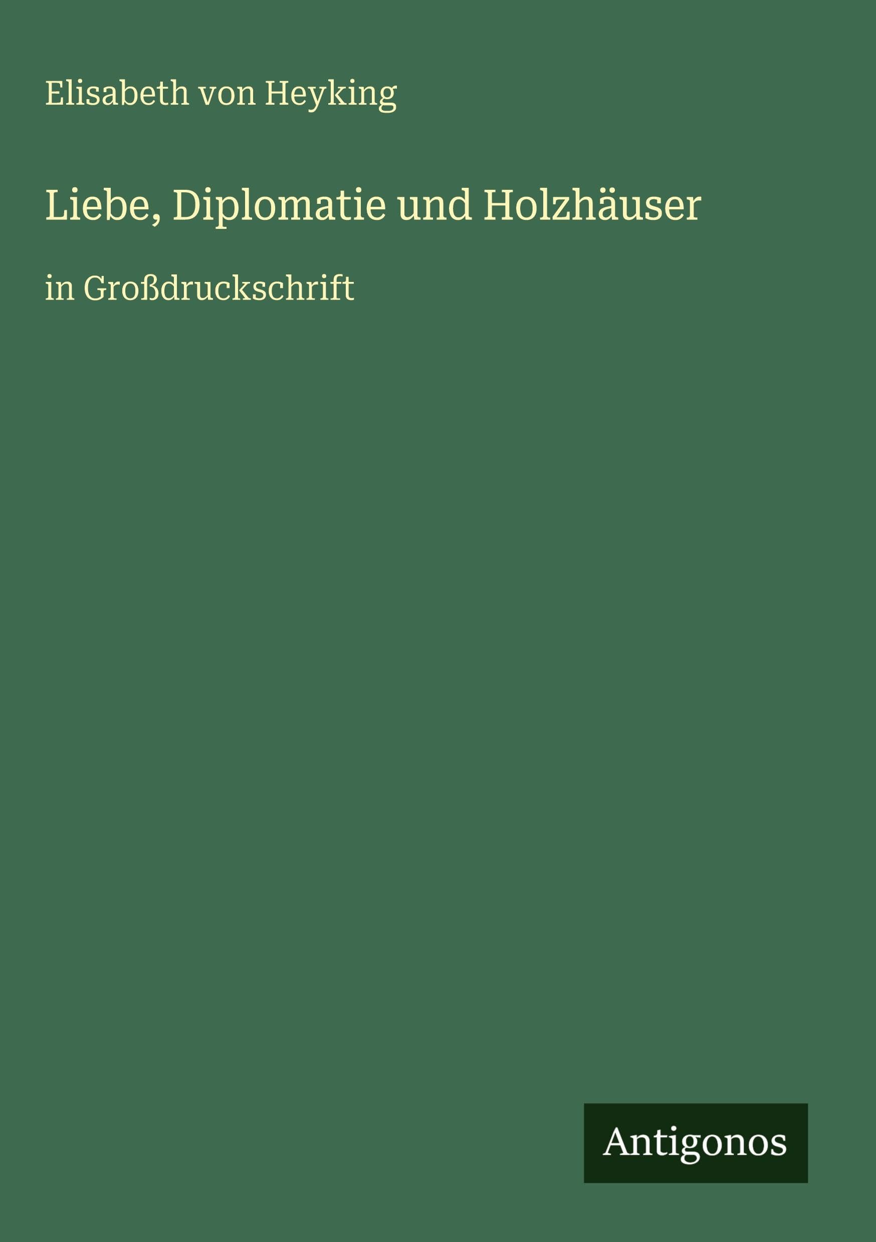 Liebe, Diplomatie und Holzhäuser Classics