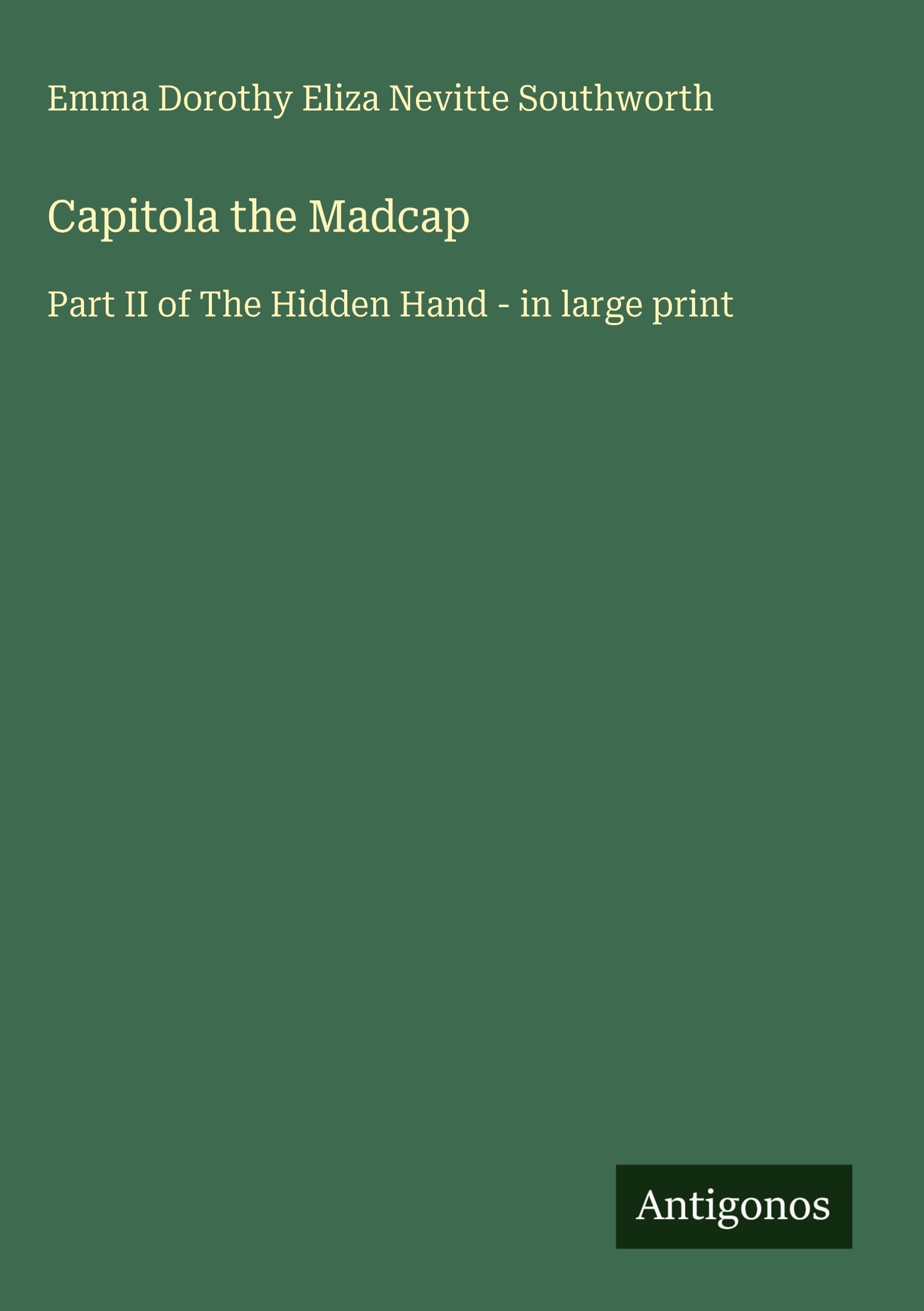 Capitola the Madcap Classics