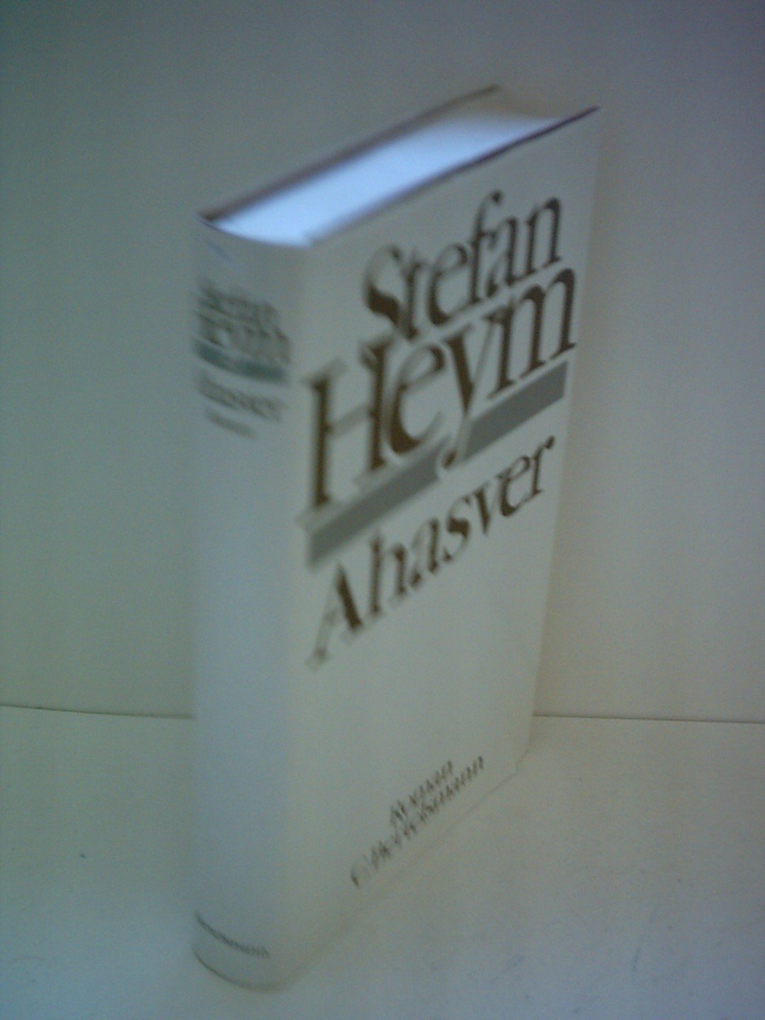 Ahasver: Roman Contemporary literature Books